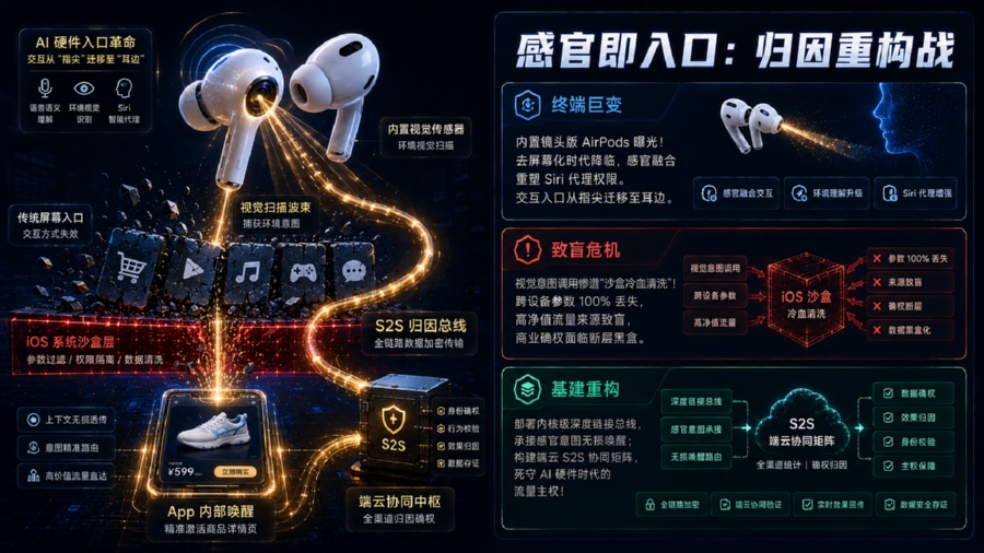 苹果 AI 硬件入局引发终端巨变与 App 归因重构全景图