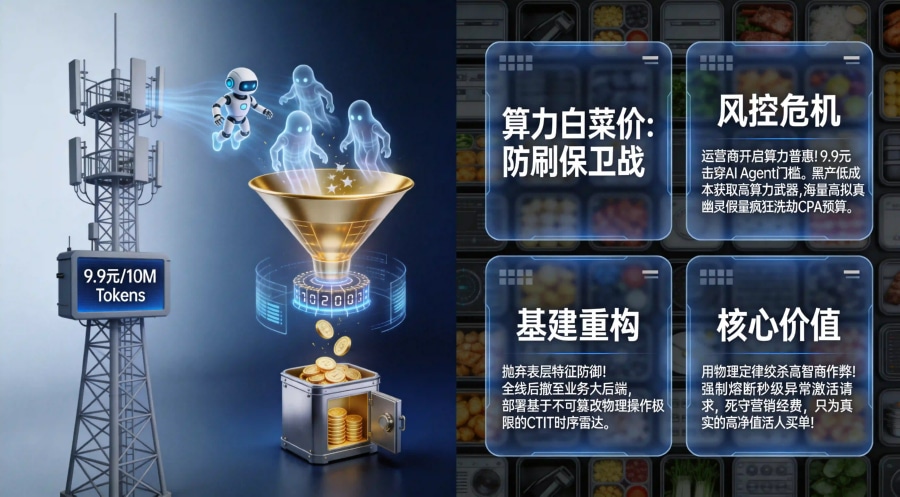 电信推出试商用 Token 算力下沉引发风控重构全景图