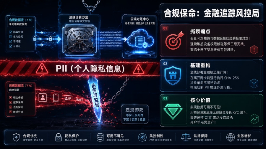 金融 App 合规归因溯源与全渠道防刷风控全景图