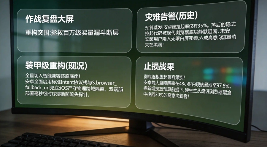 某图文社区 App 攻克拉起瘫痪挽回 30% 流失复盘看板
