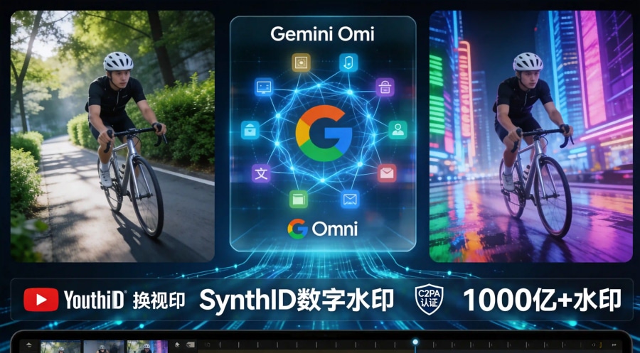 Gemini Omni一句话改写真实世界,视频创作平民化的核弹