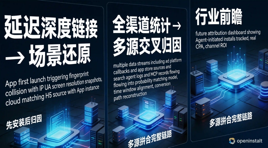 延迟深度链接+全渠道统计重建Agent时代归因体系