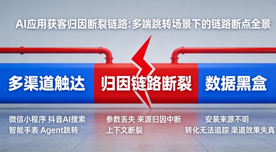 AI应用爆发期的增长暗礁：流量来了归因在哪