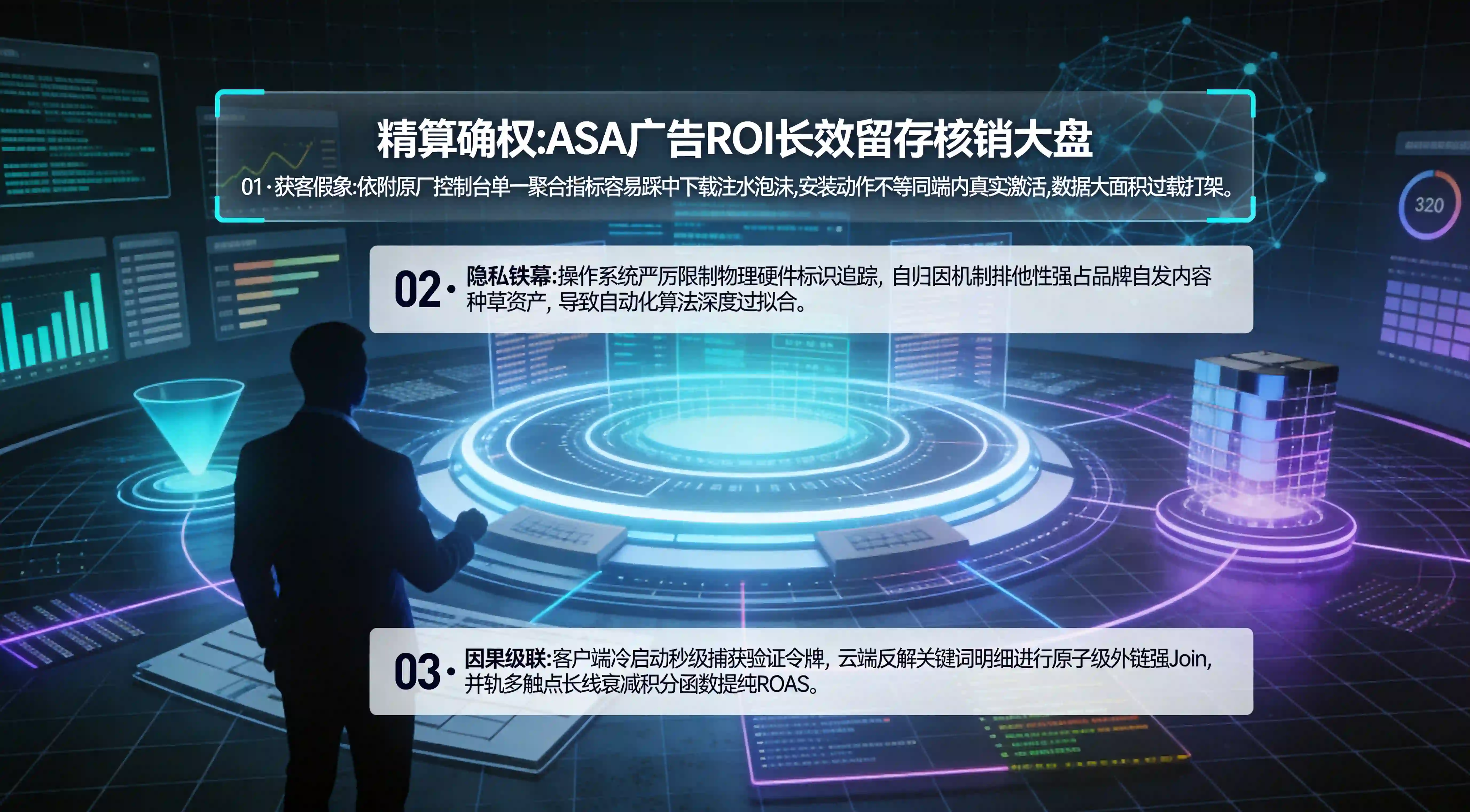 ASA广告自定义事件统计、Apple AdServices 原生令牌反解与全渠道长效回收精算全景总结海报