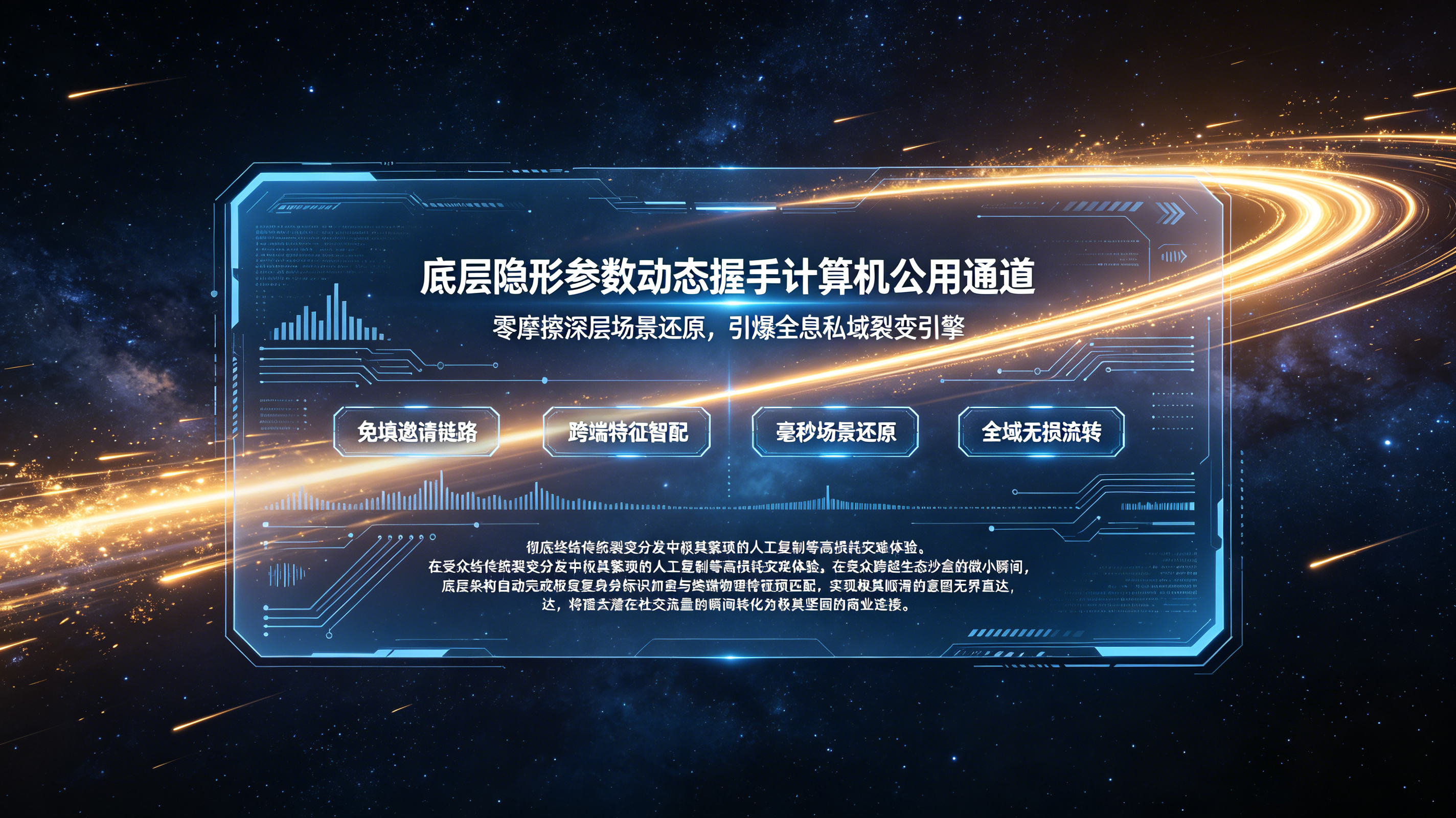 基于免填邀请码底层的隐形参数动态握手与场景还原总线