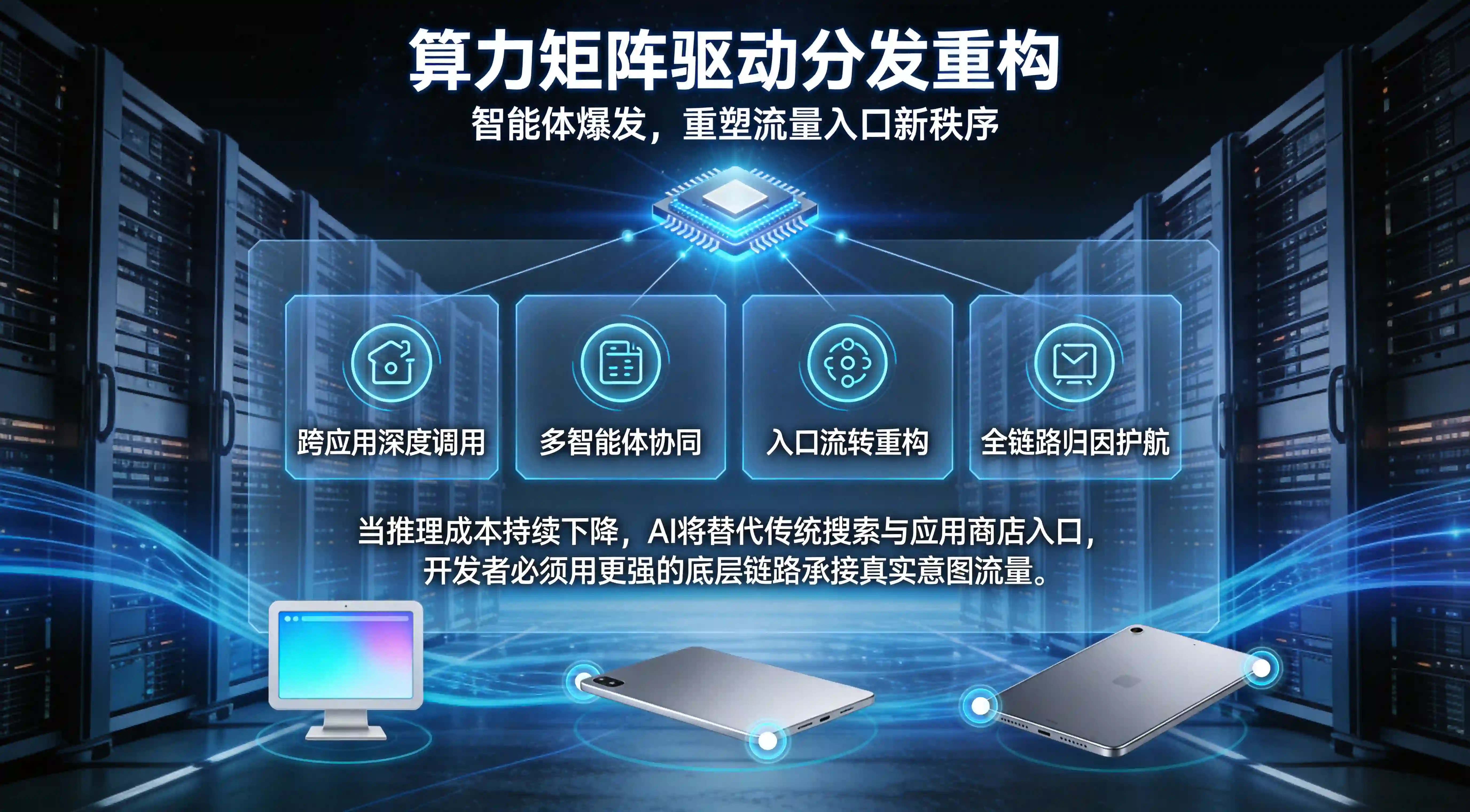 低成本AI算力驱动智能体爆发与应用分发版图重构