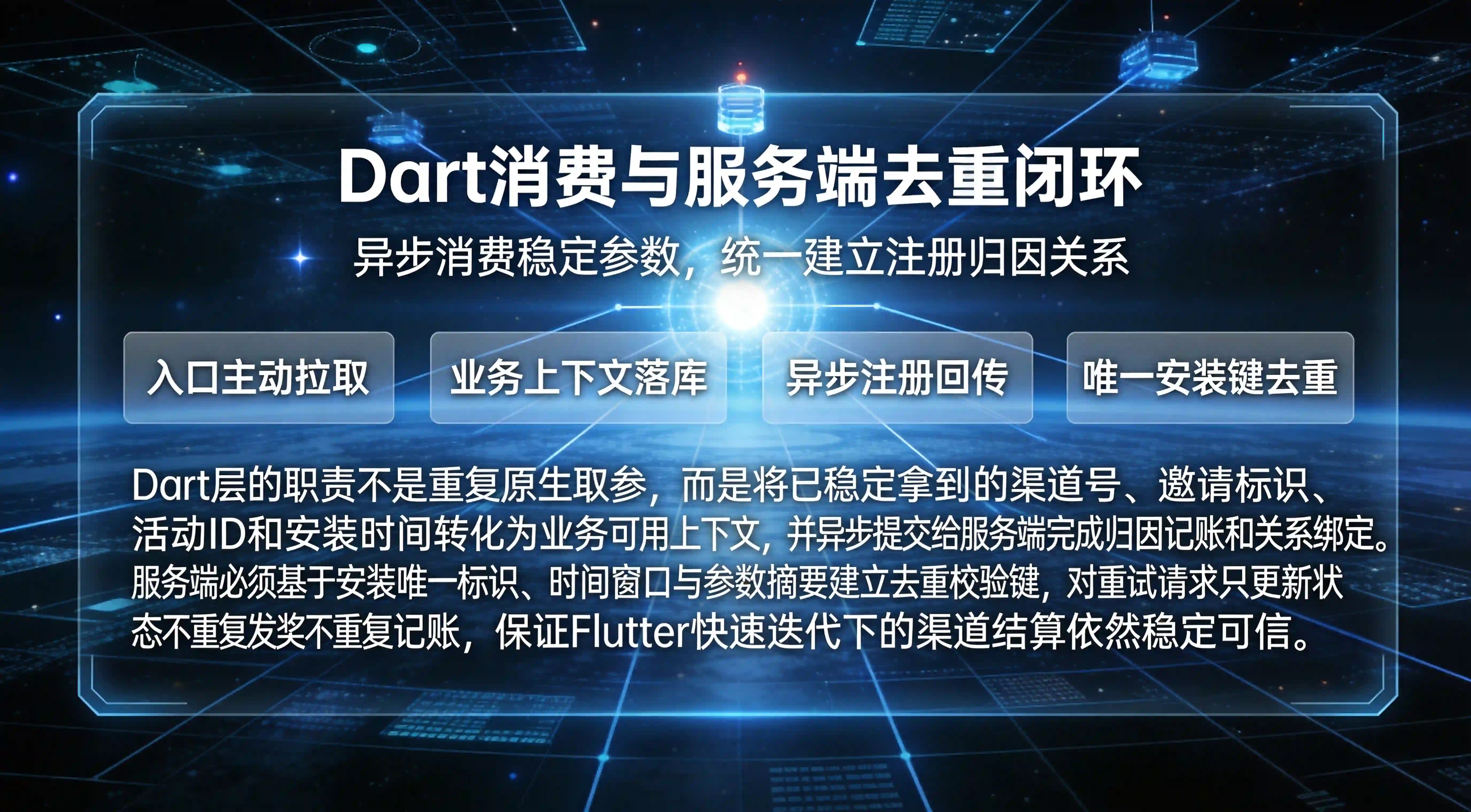 Dart 消费与服务端幂等回传闭环