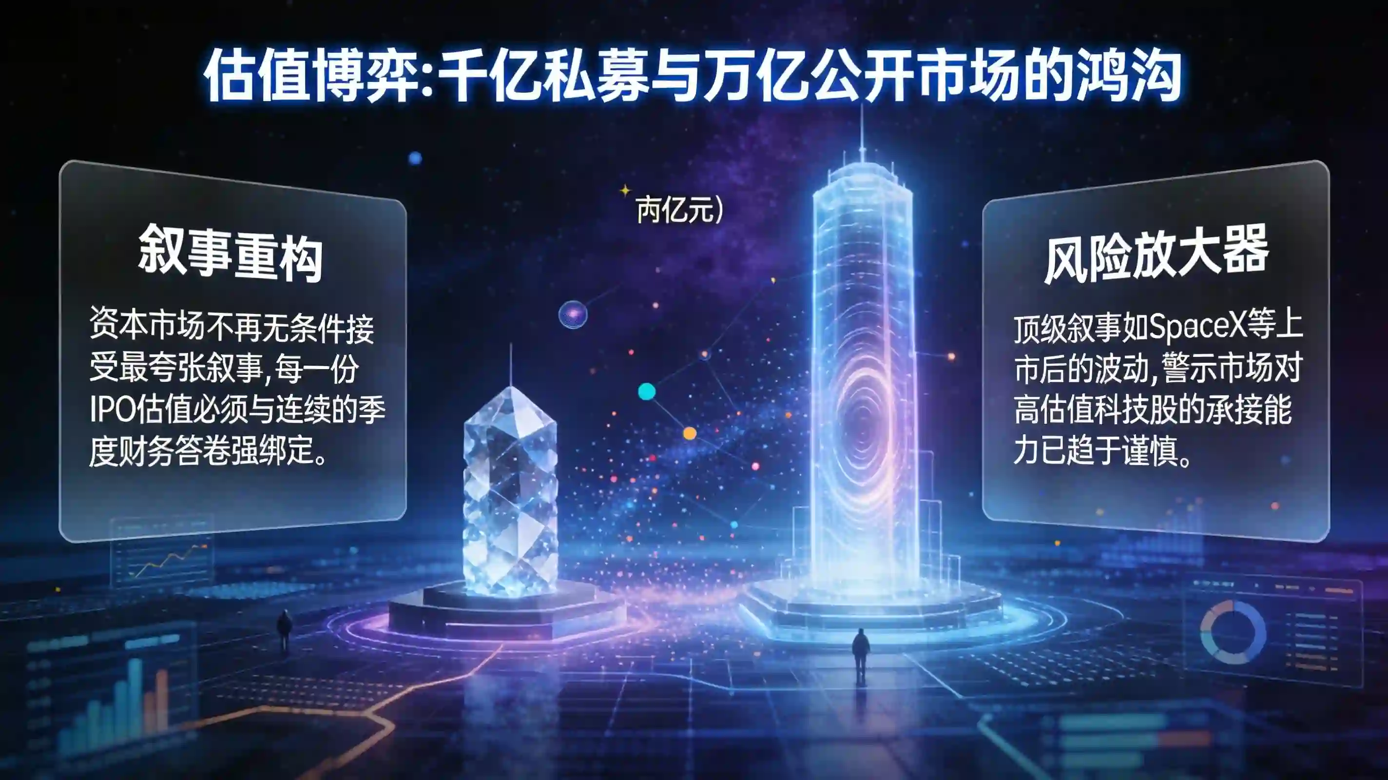 估值鸿沟与市场承接力博弈模型图