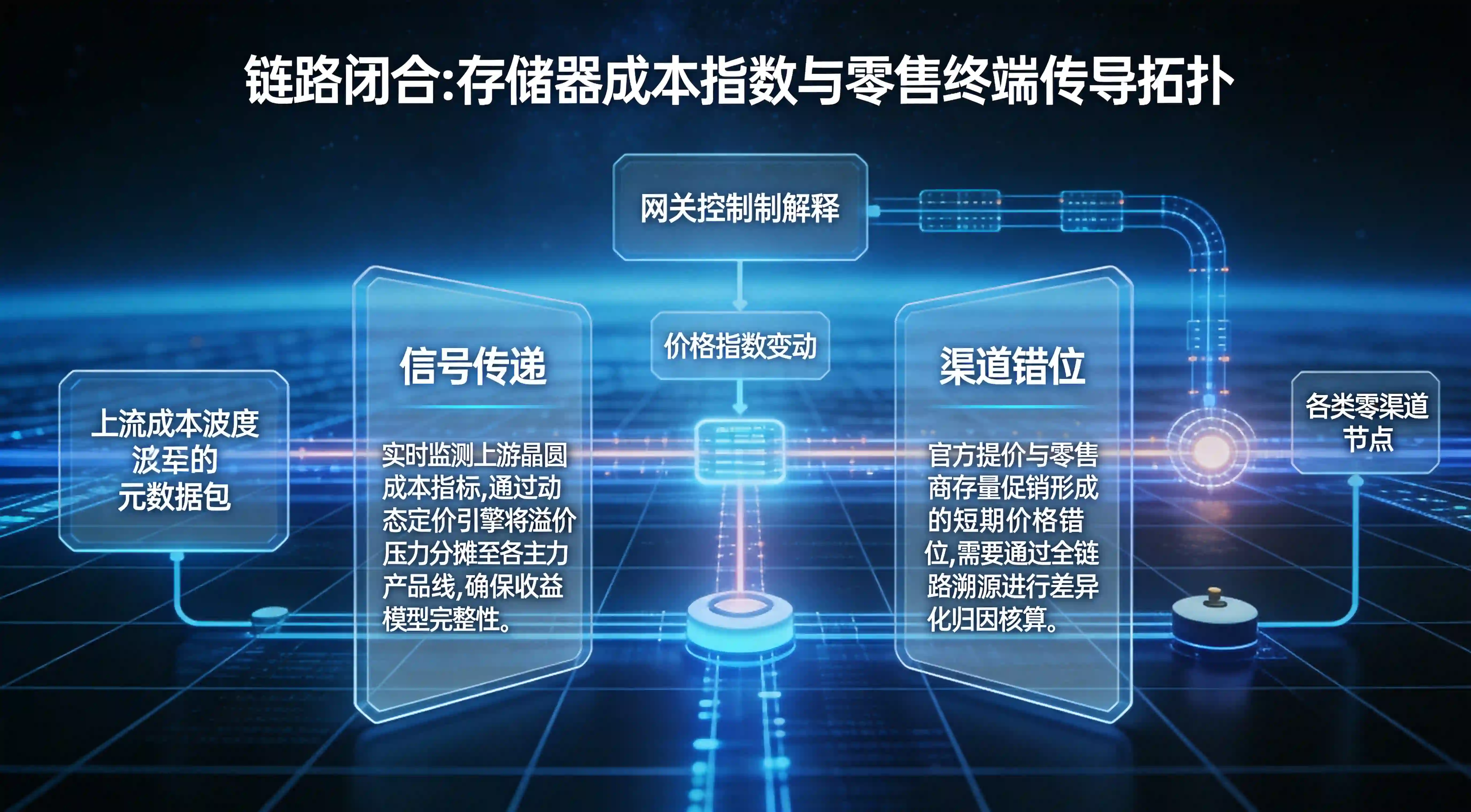 内存成本、零售定价与渠道错位传导拓扑图