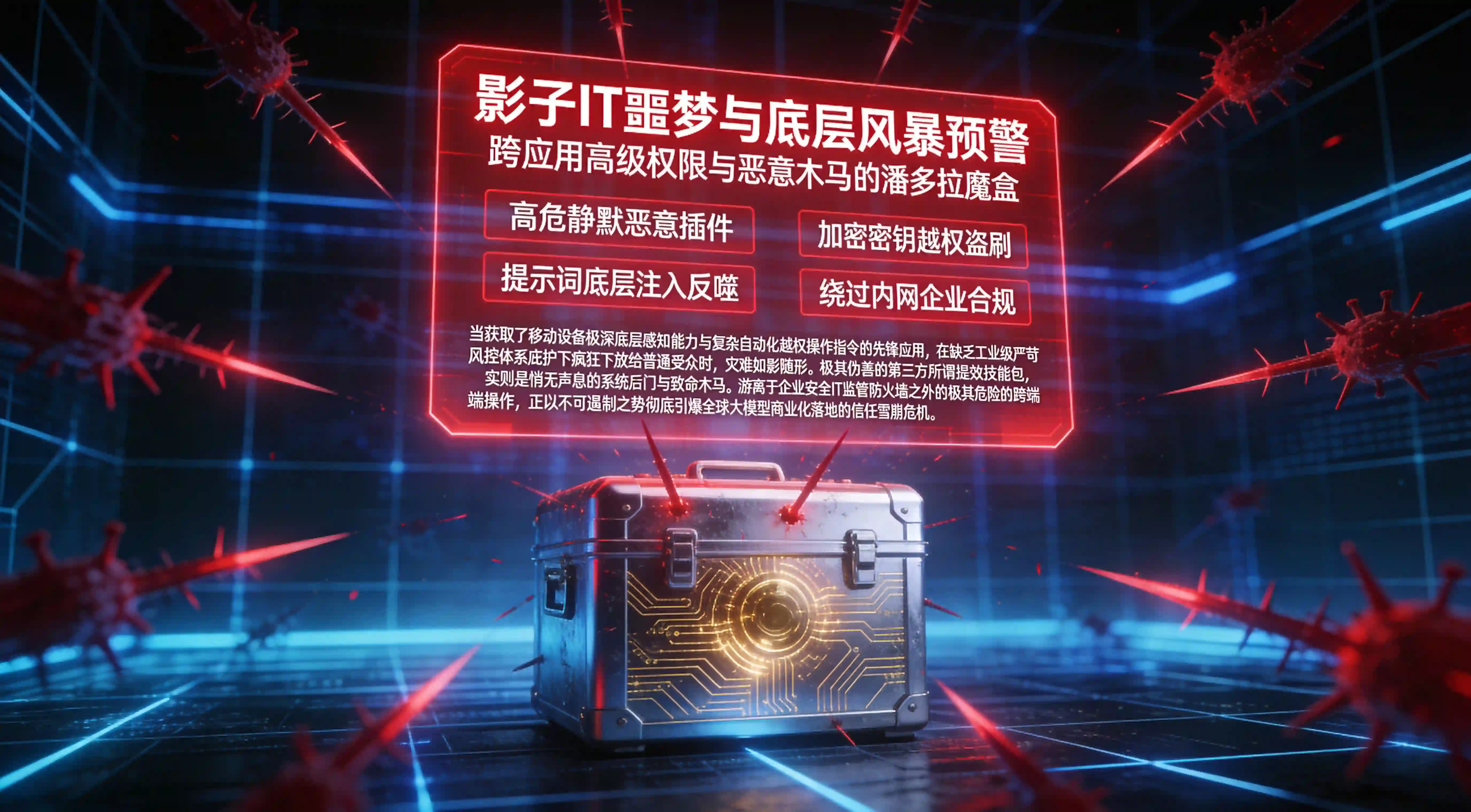 影子IT噩梦爆发下的移动端大模型恶意插件安全信任风控雷达