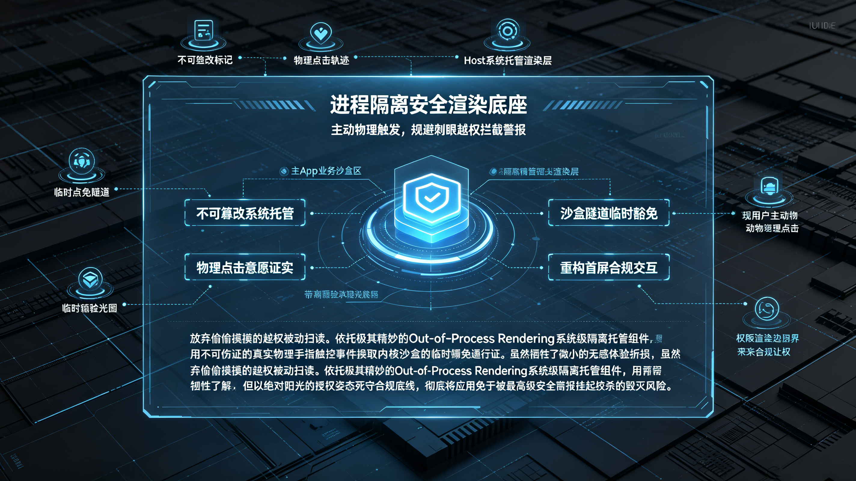 基于进程隔离渲染与物理点击合规让权的UIPasteControl系统级底座看板