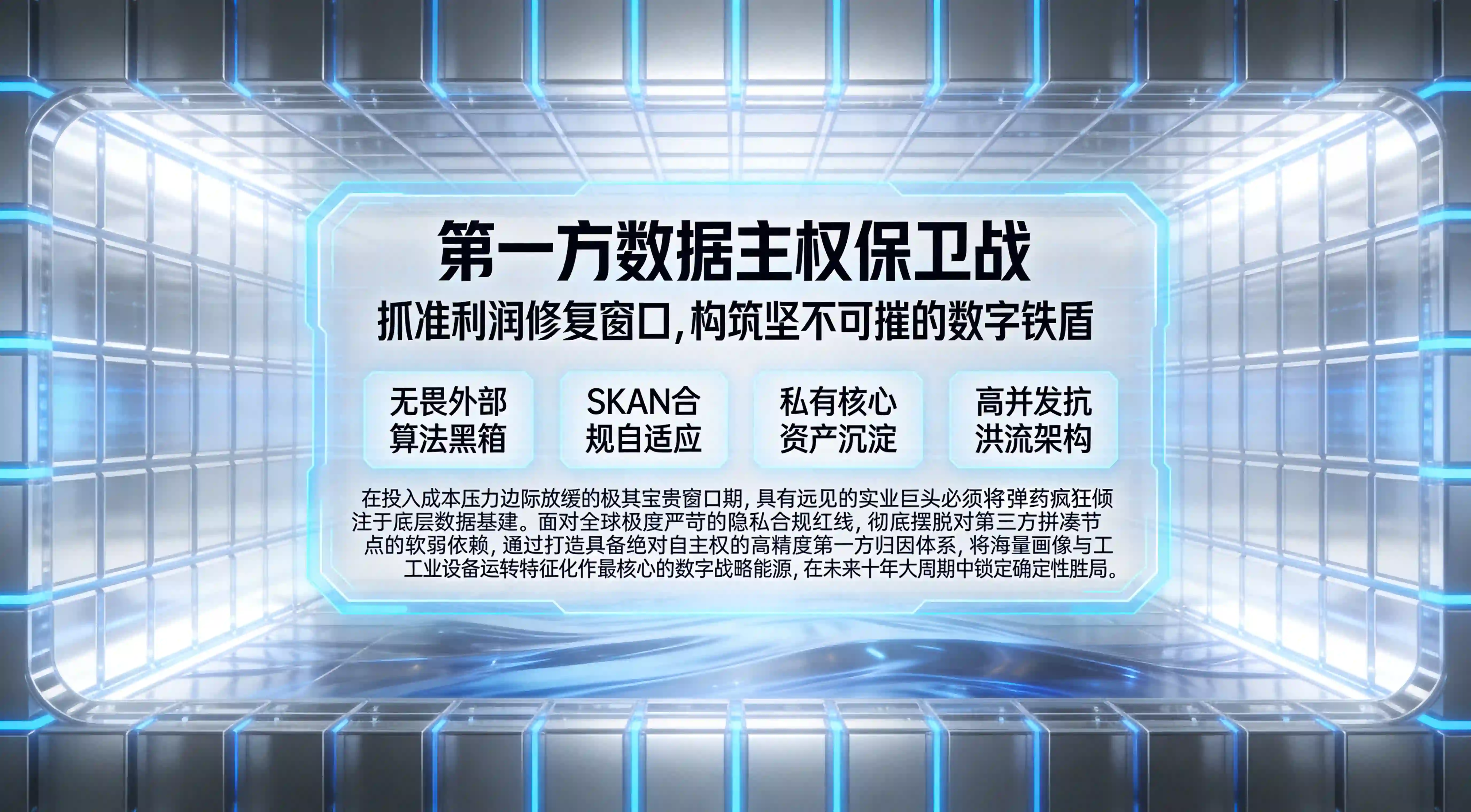 成本修复窗口期下的第一方数据主权保卫与数字资产沉淀高并发架构看板