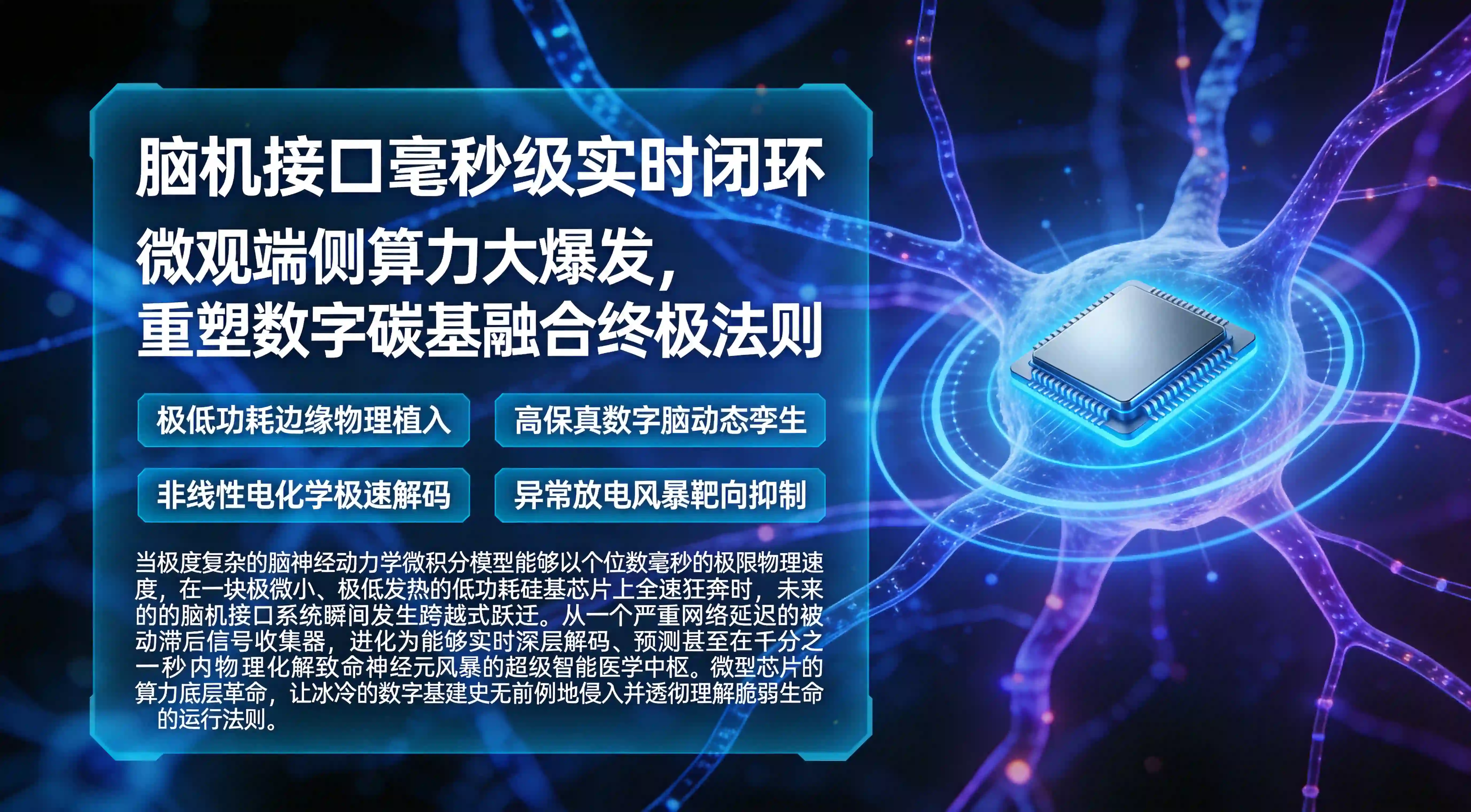 毫秒级存内计算边缘算力突破下的脑机接口实时干预闭环看板