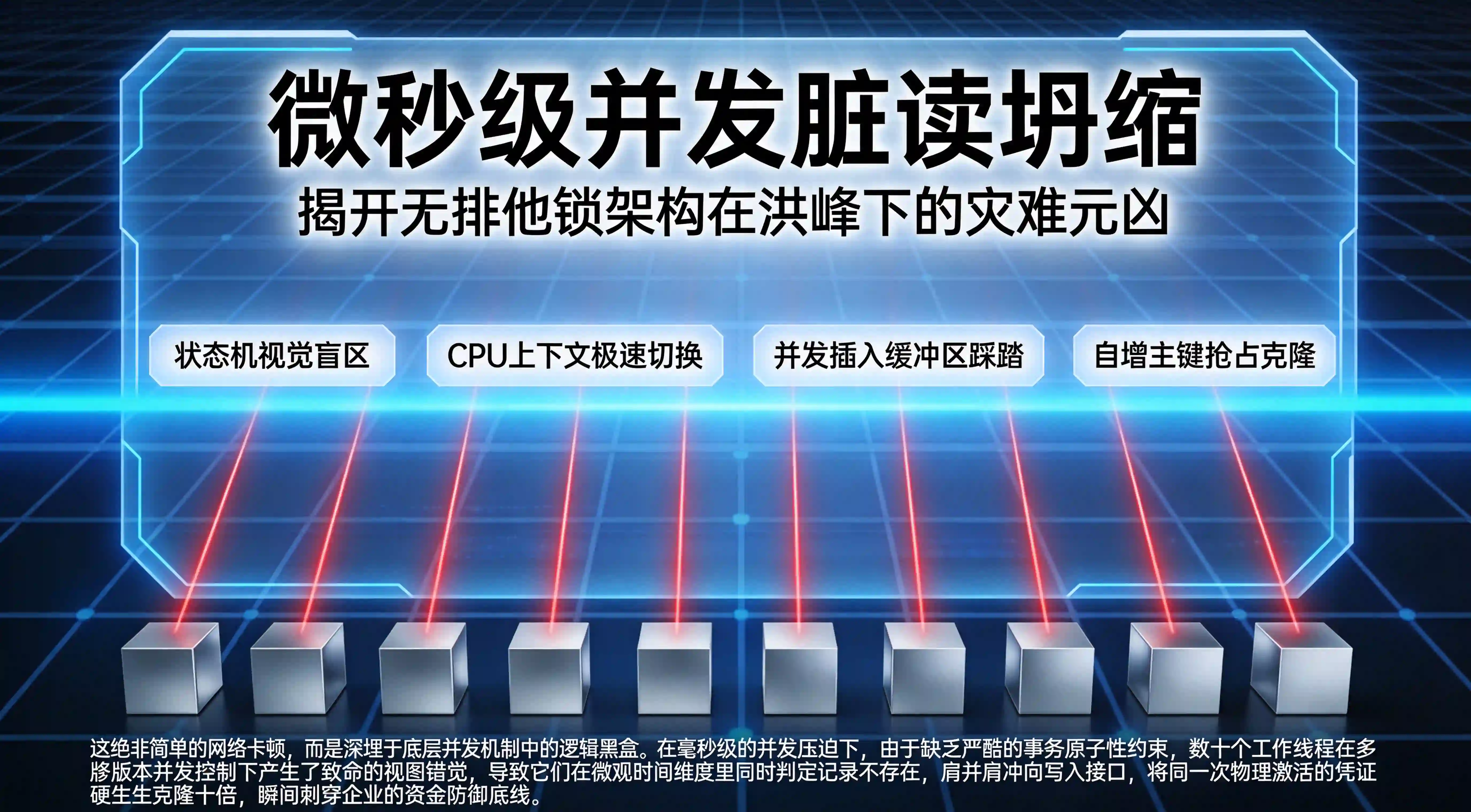  InnoDB微内核高并发竞态条件脏读与重复插入坍缩防御看板