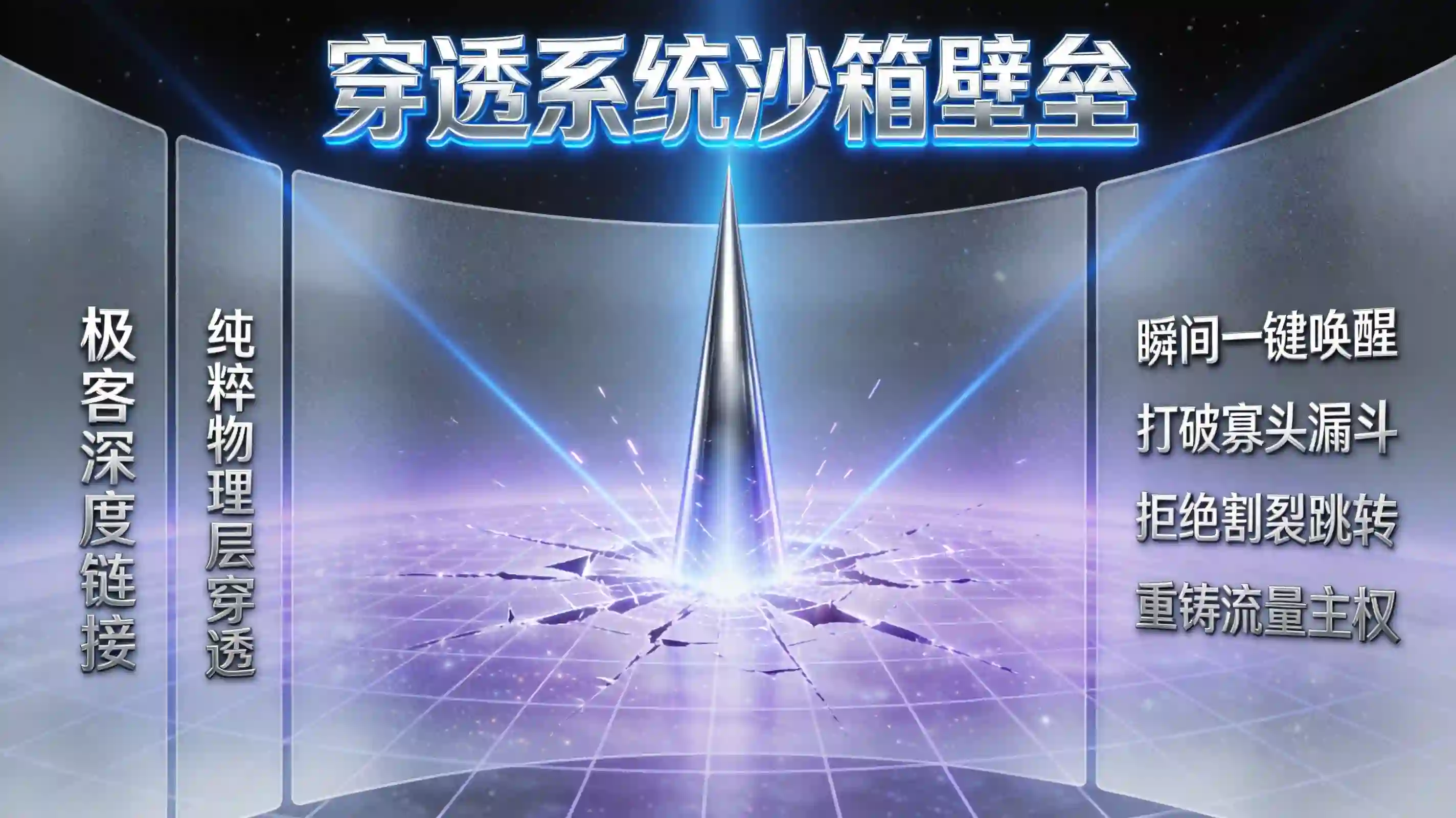 深度链接穿透沙箱壁垒重铸流量主权宇宙看板