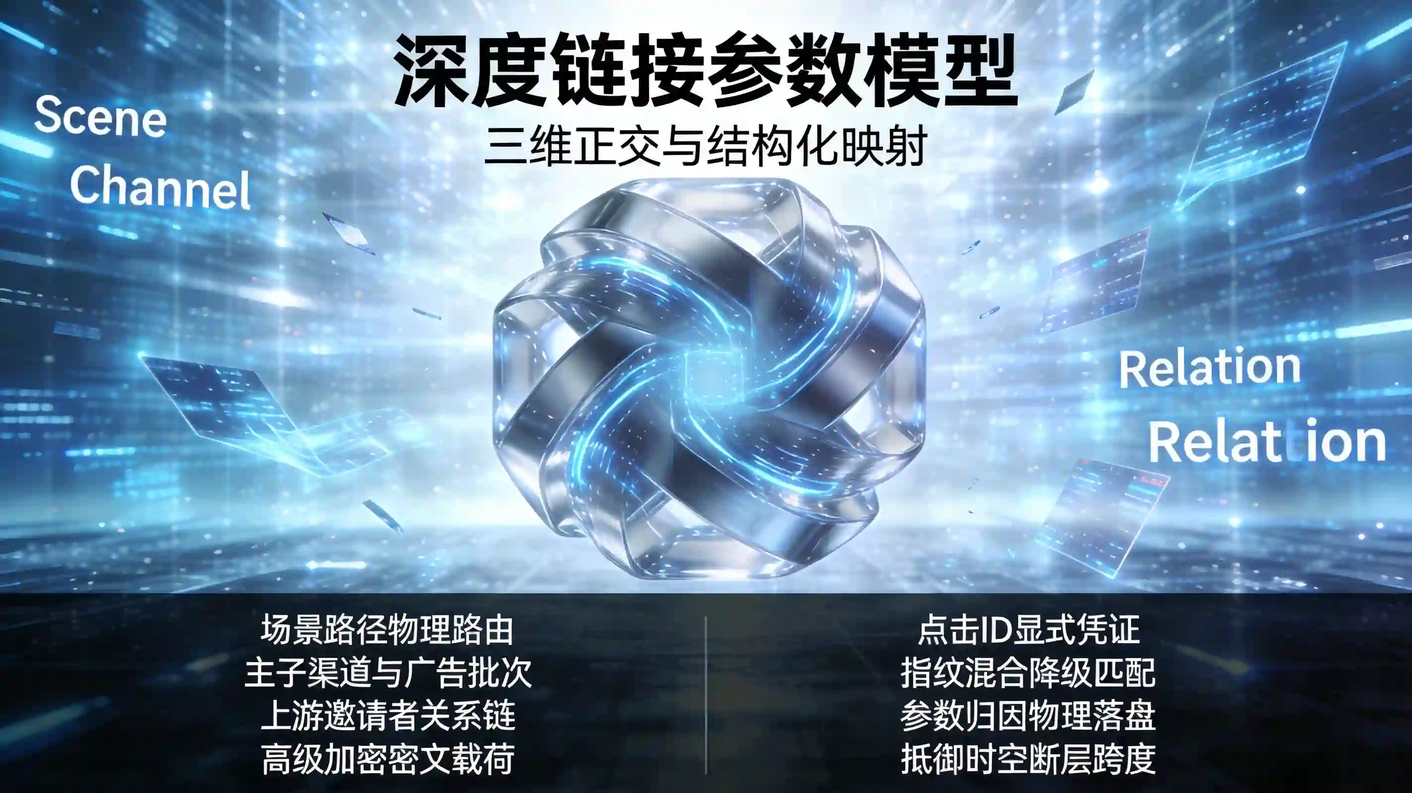 深度链接参数折叠模型与归因落盘映射宇宙核心看板