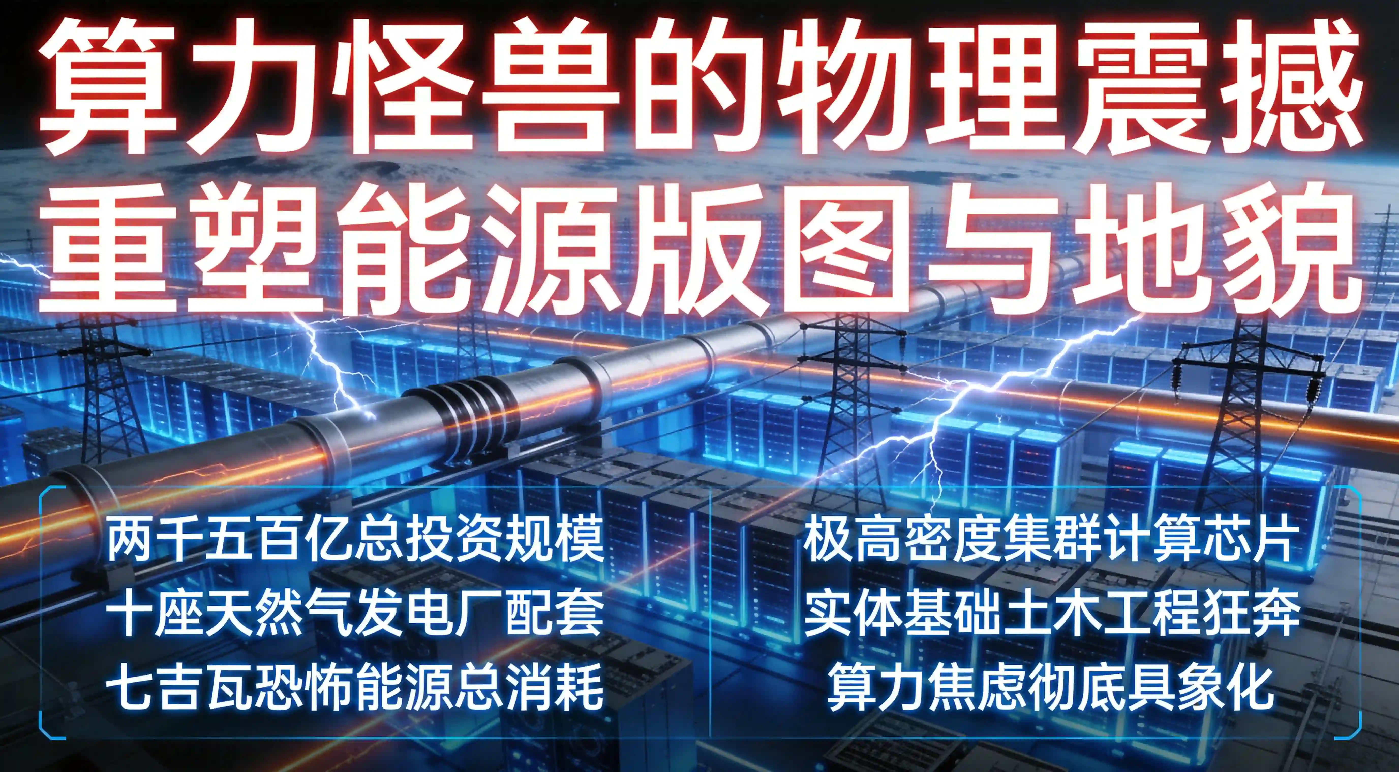 5GW算力怪兽与物理能源版图重构星际看板