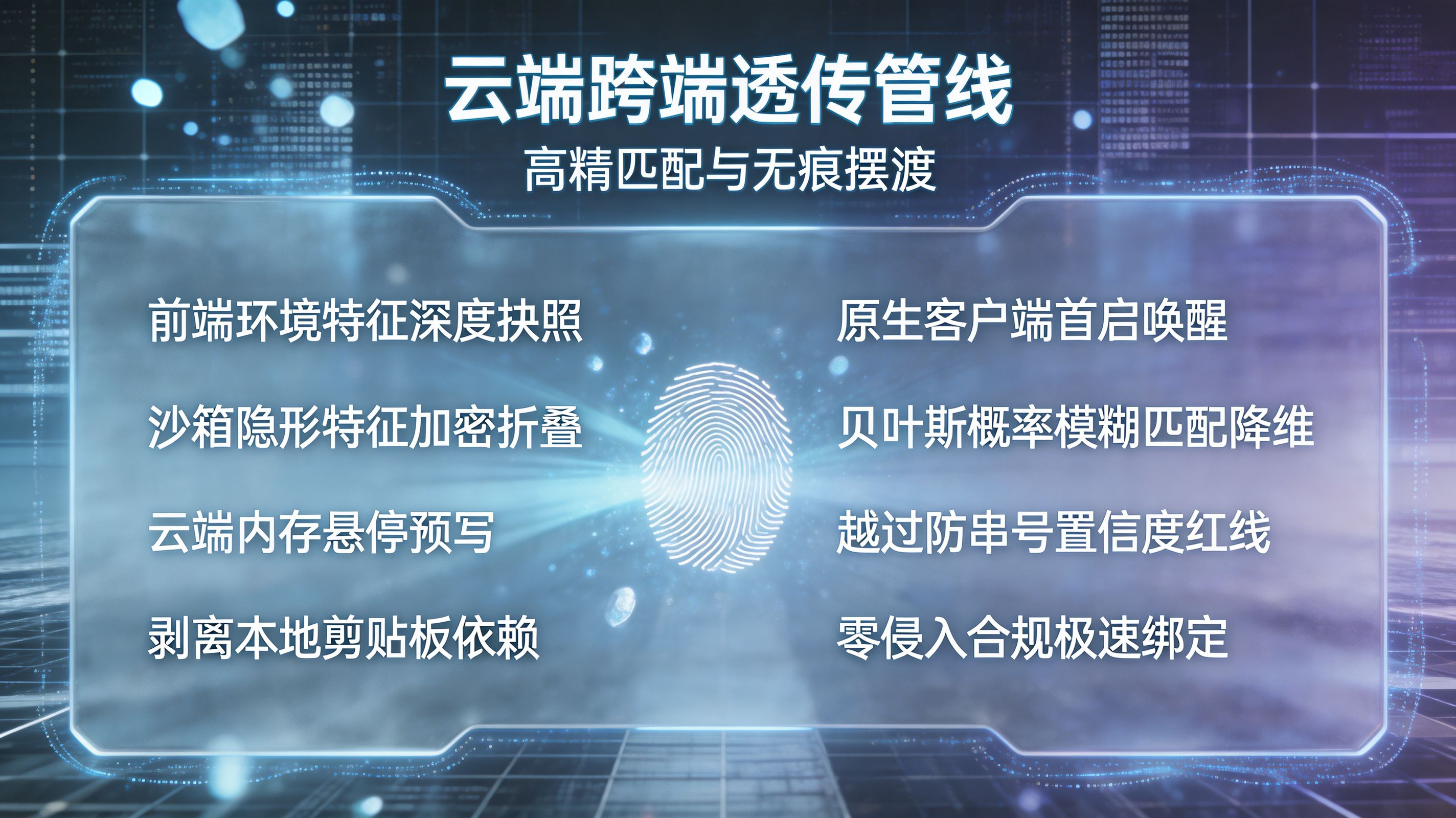 跨端参数透传与云端高维模糊对撞引擎星空看板