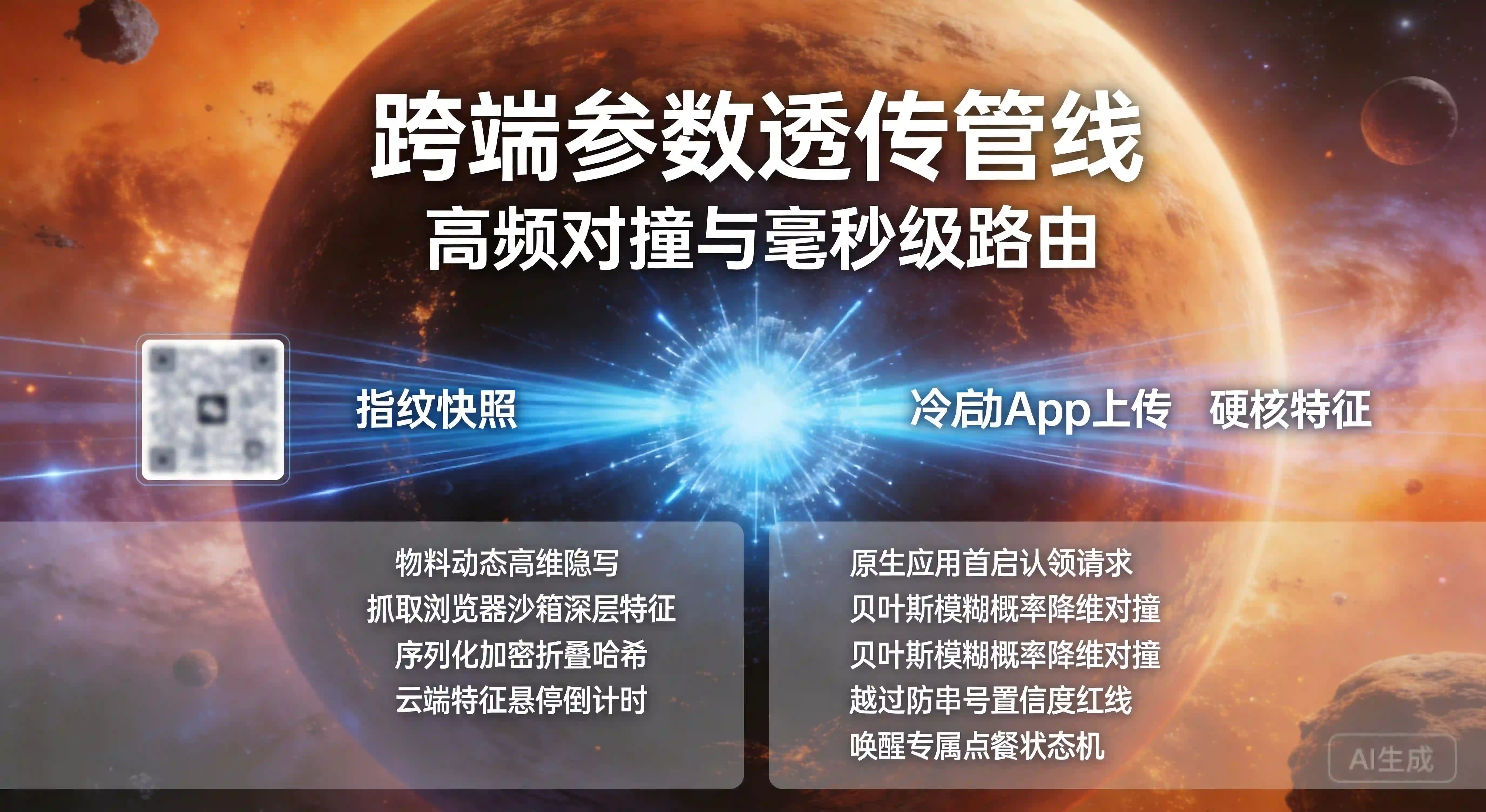 动态高维隐写与贝叶斯模糊降维对撞星云看板