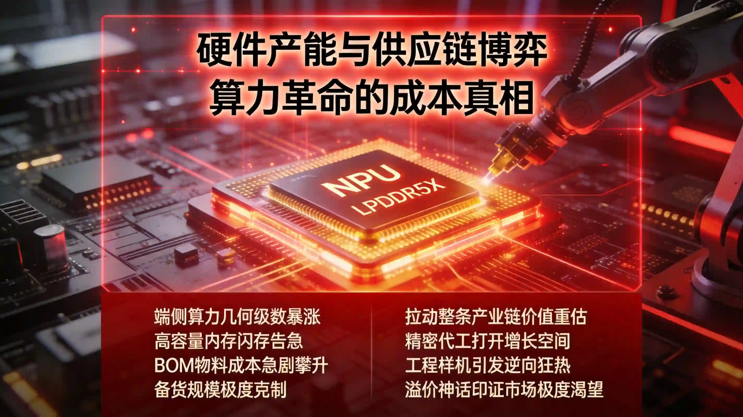 AI硬件算力狂飙与供应链产能博弈全息看板