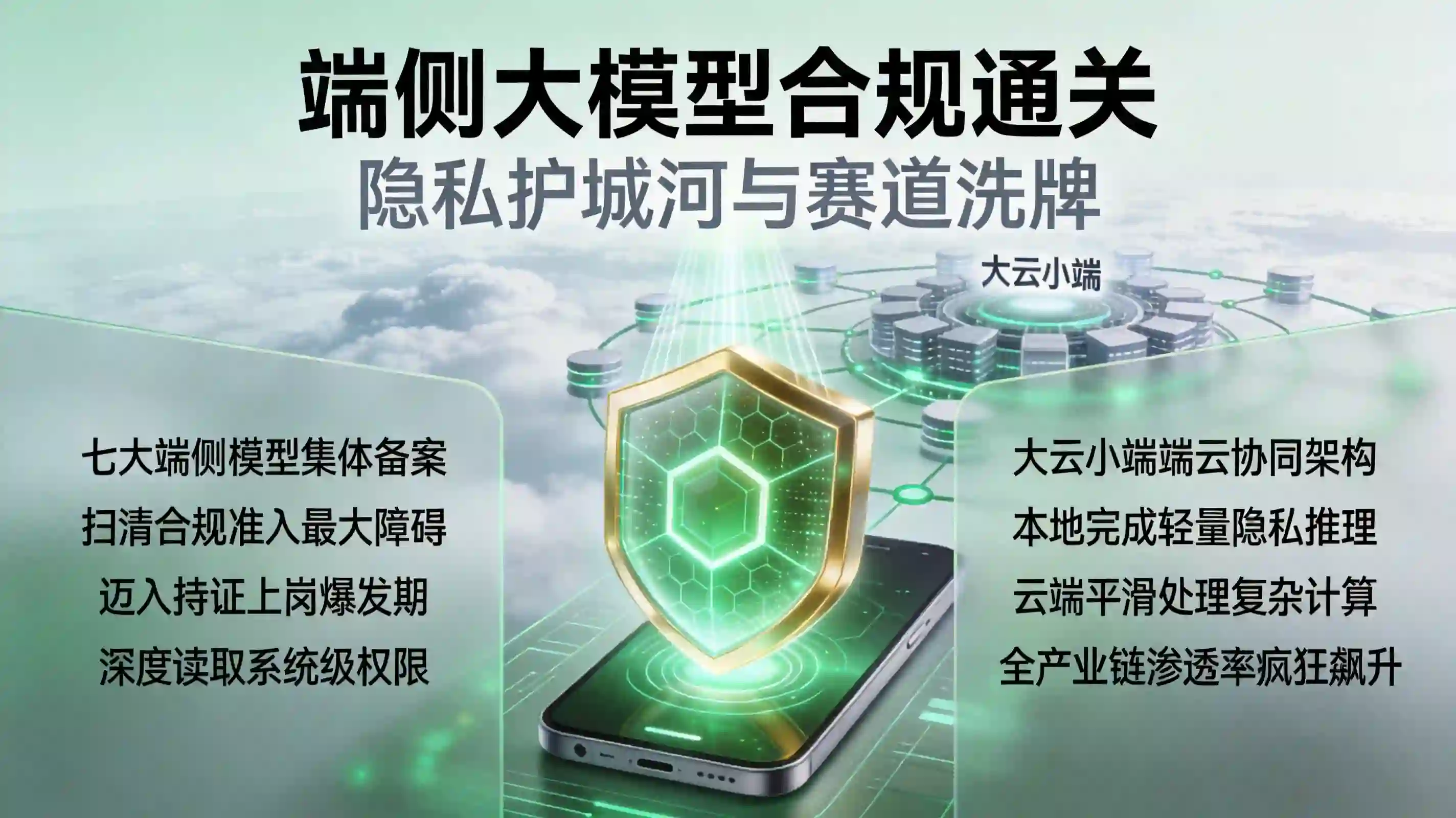 端侧大模型合规备案与系统级隐私光盾看板