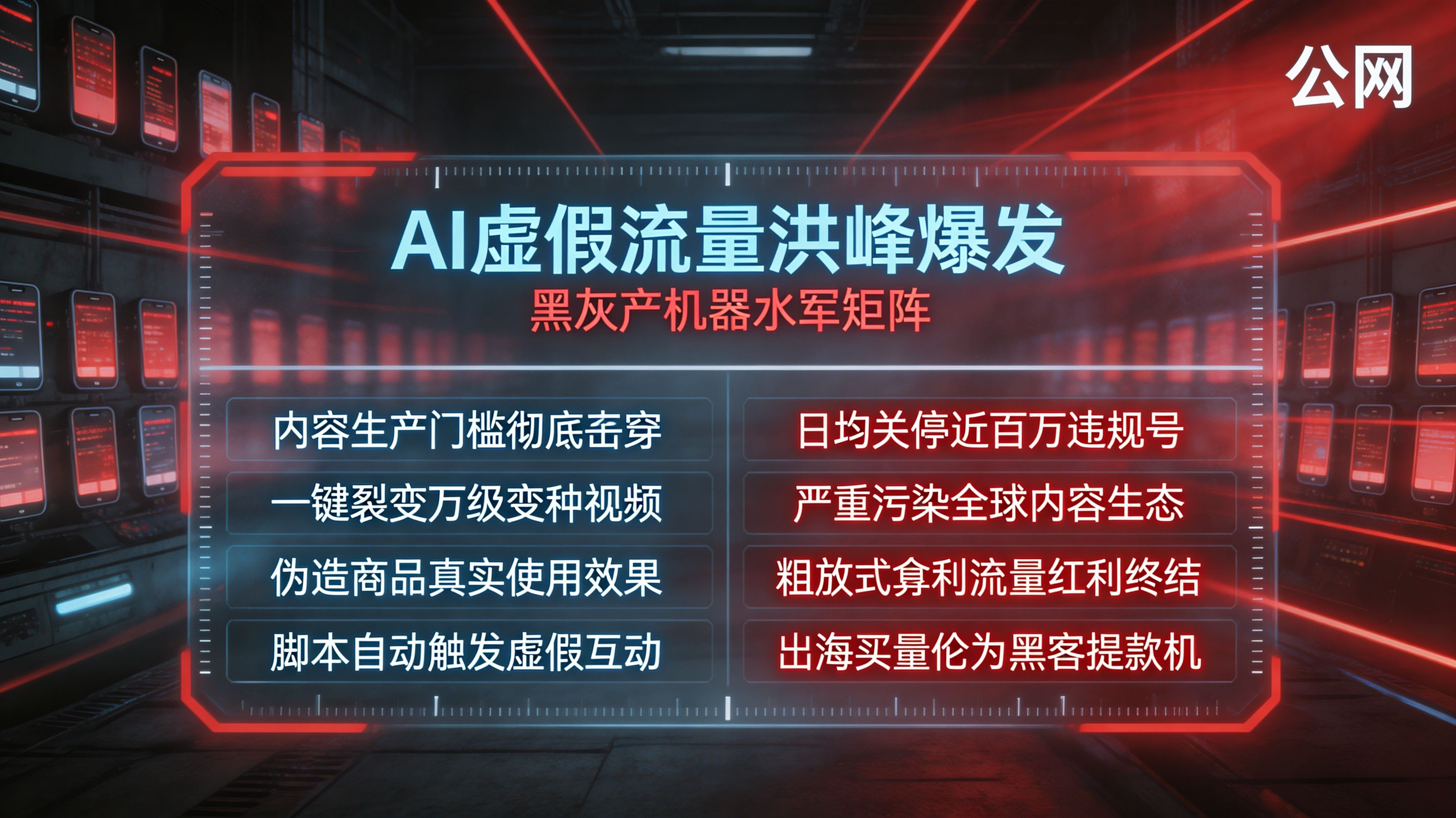 AI 驱动的虚假流量洪峰与黑产矩阵