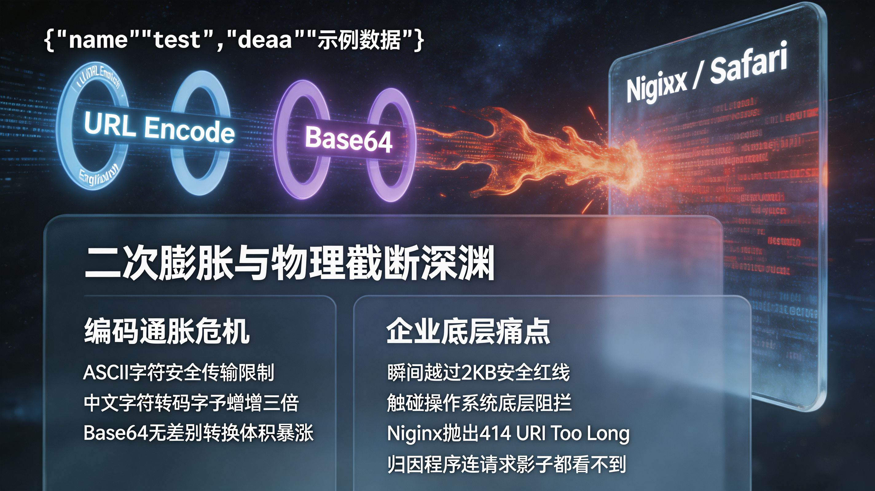 数据二次膨胀与 414 报错深渊