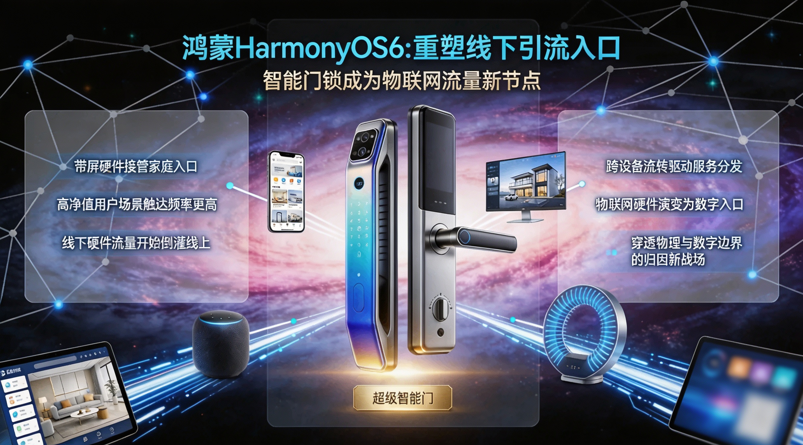 智能门锁与线下引流入口重构