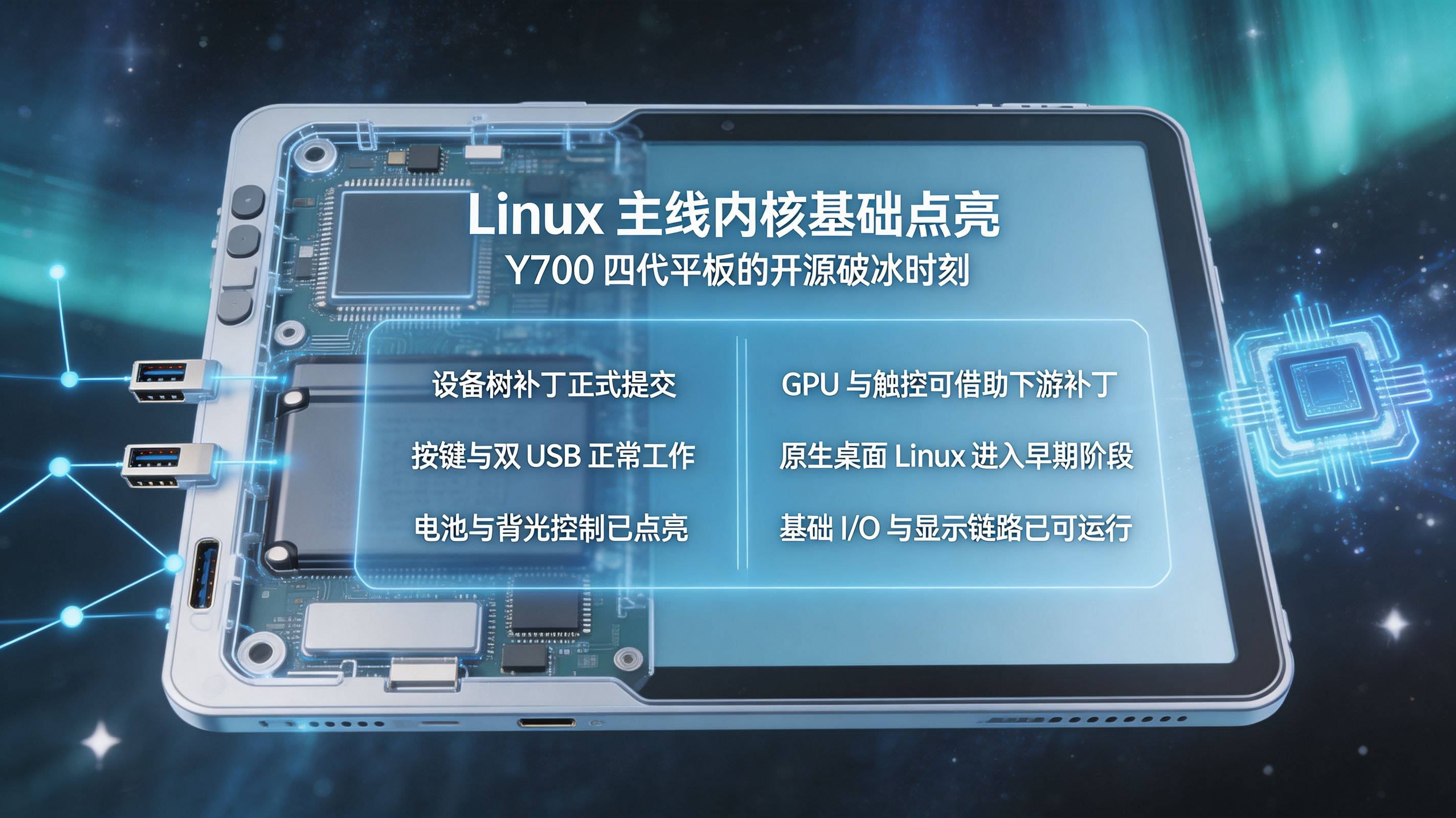 Linux 主线内核点亮基础功能