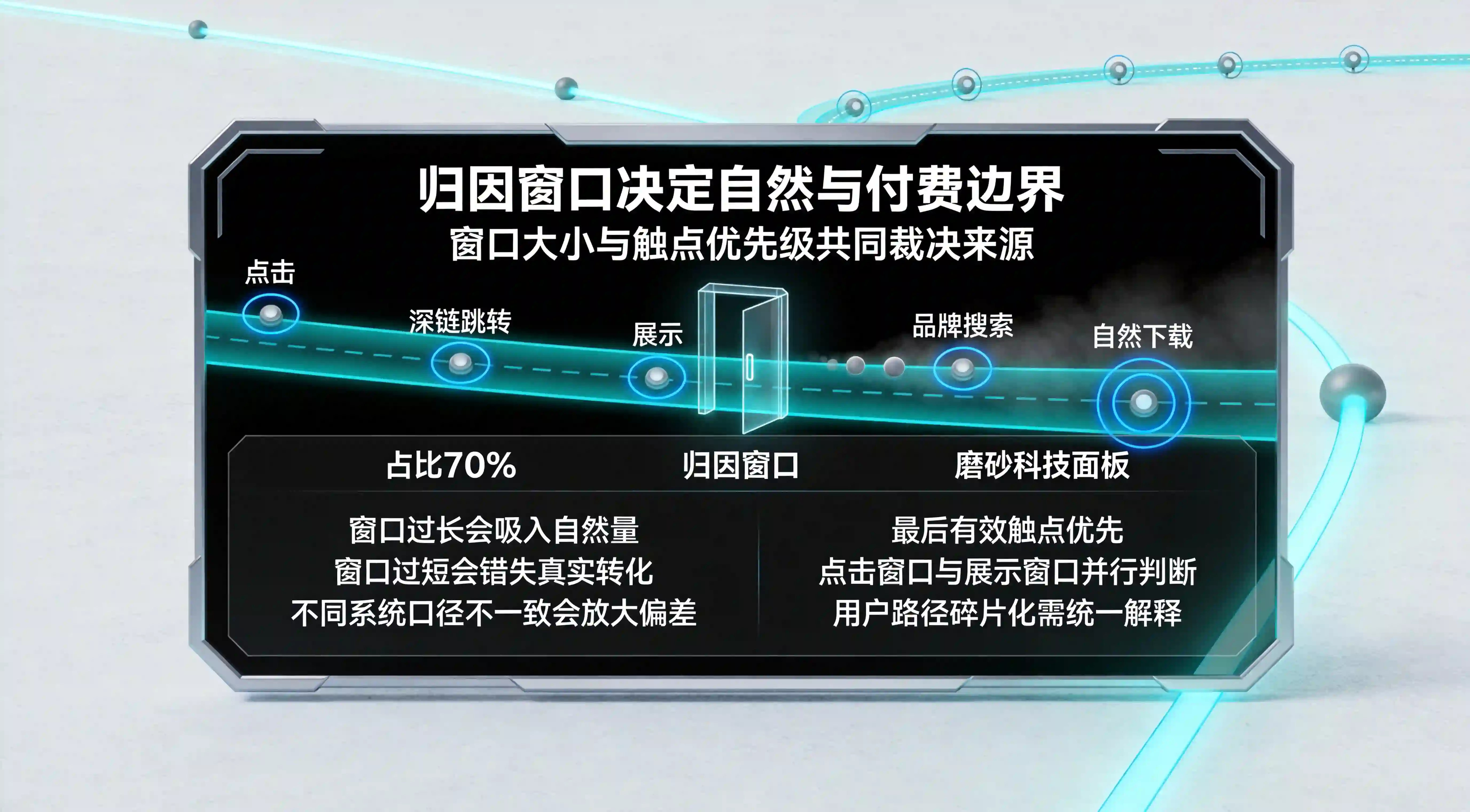 归因窗口与触点优先级