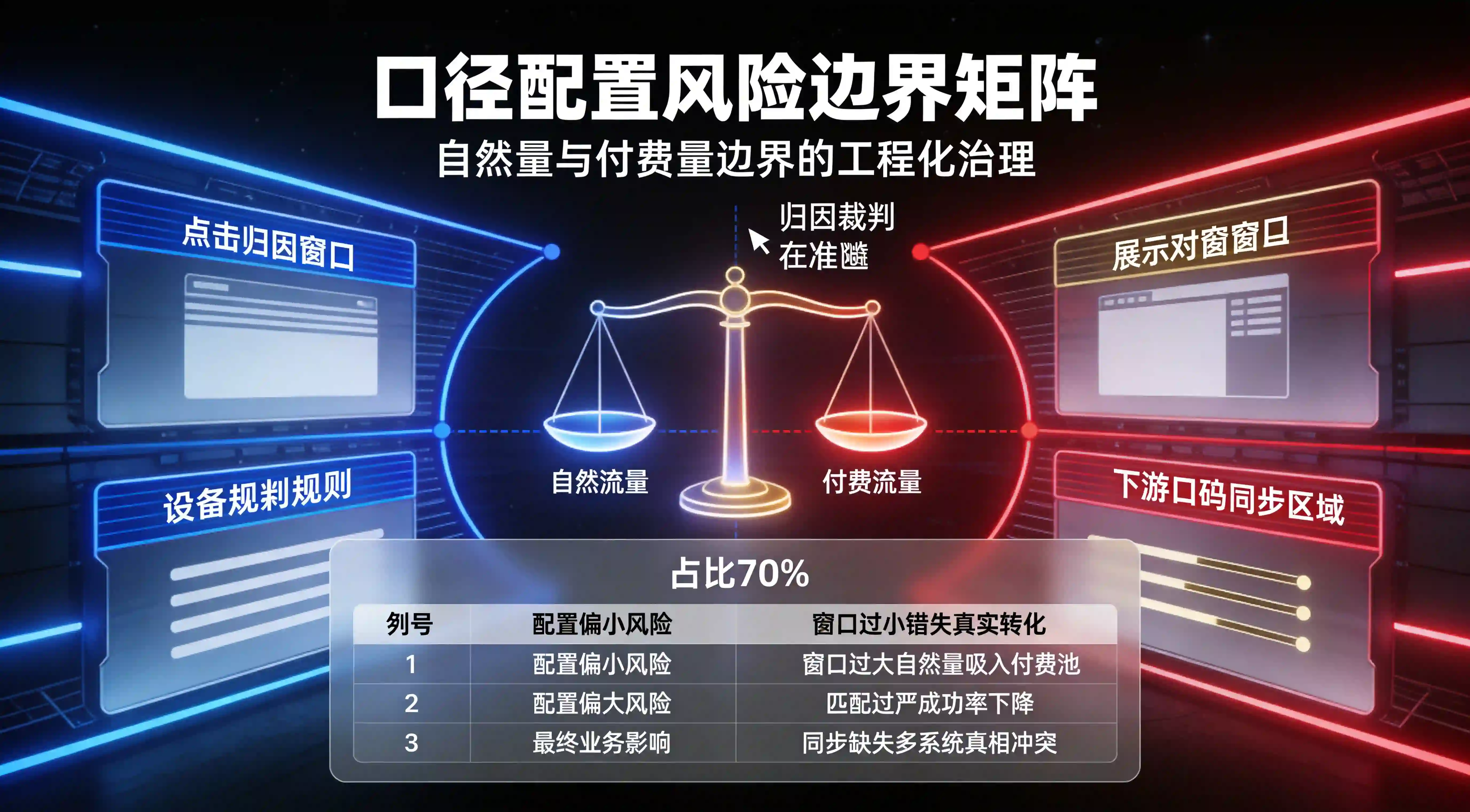 口径配置风险边界矩阵