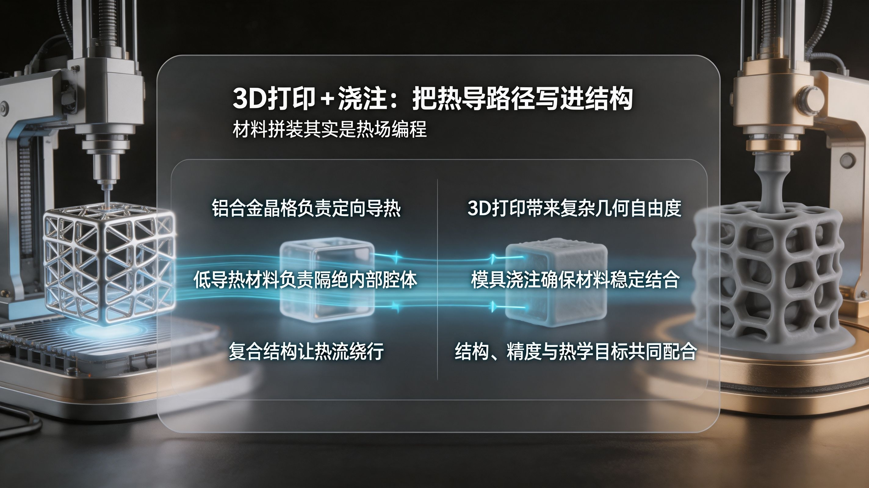 3D打印晶格与复合结构
