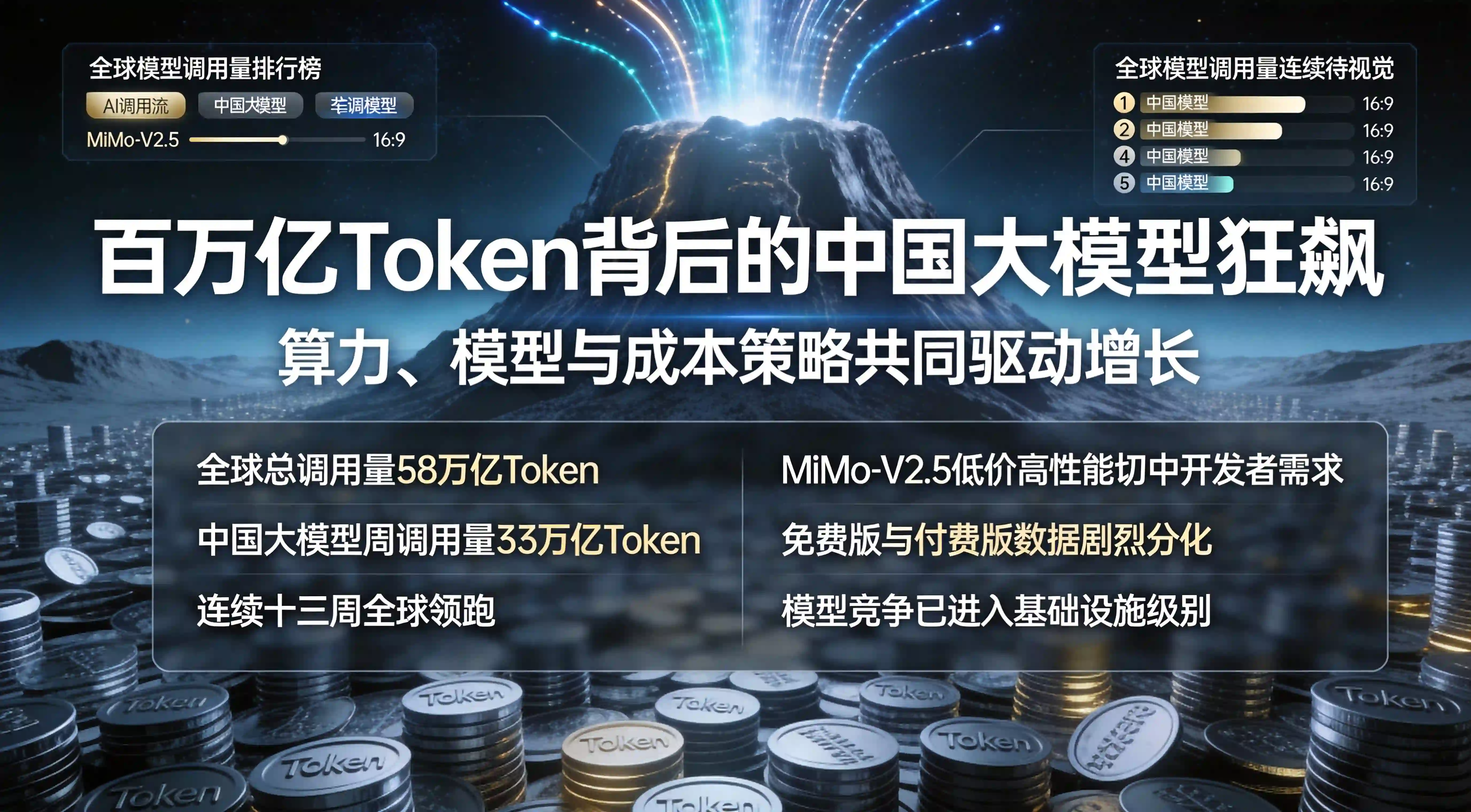 百万亿 Token 与模型狂飙