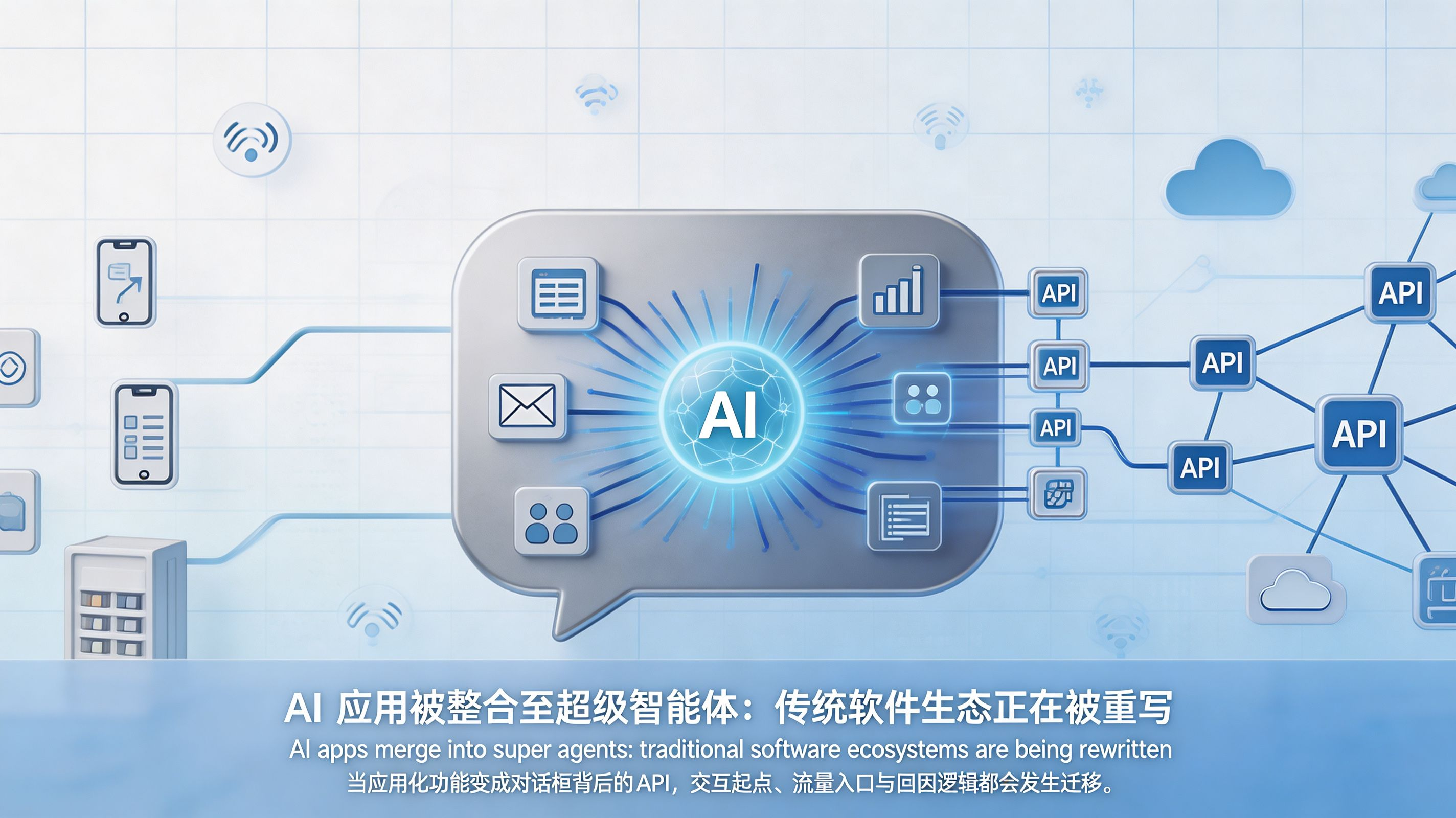 超级智能体吞噬传统应用生态封面图