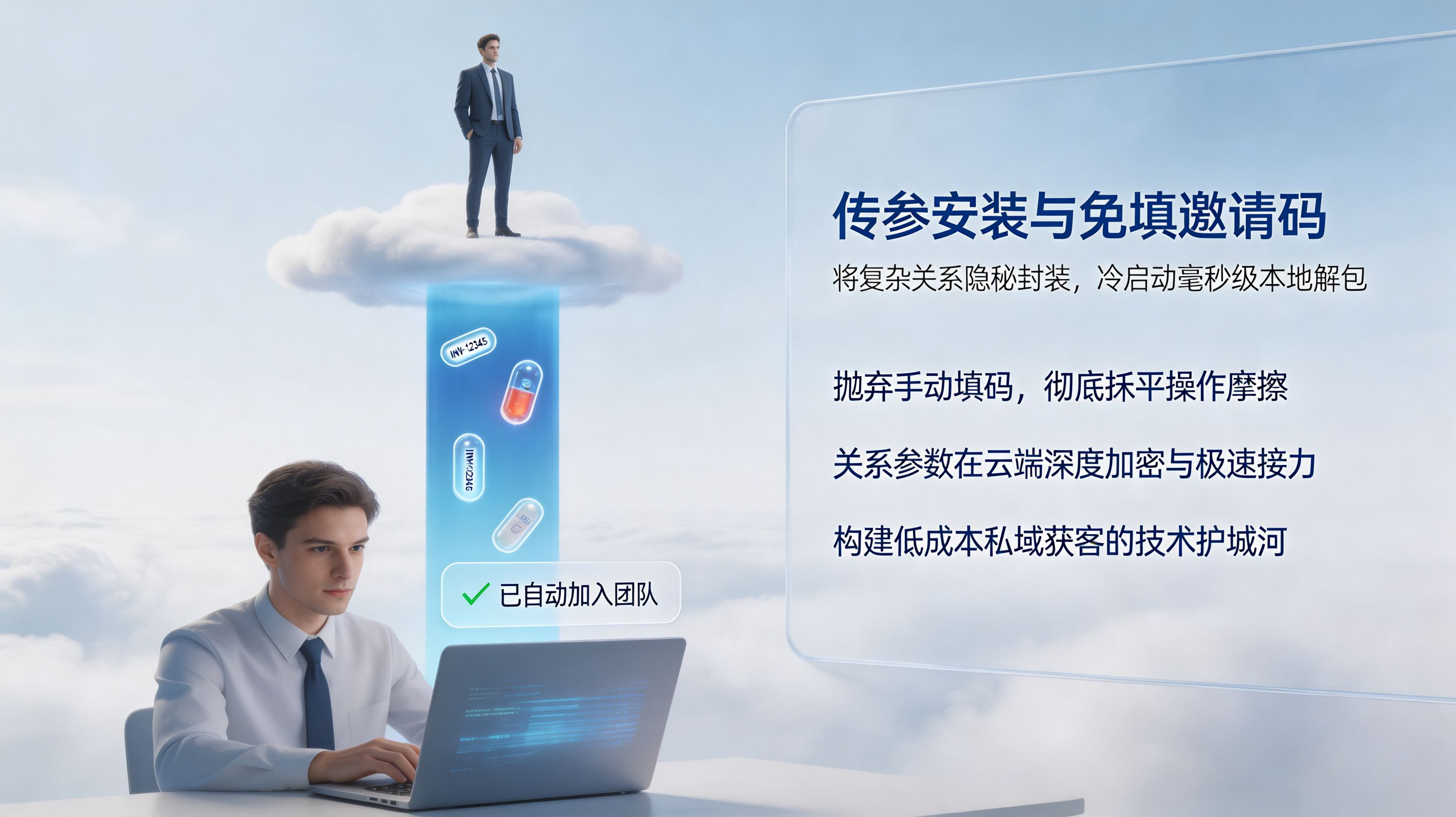 智能传参安装：重构免填邀请码的底层架构