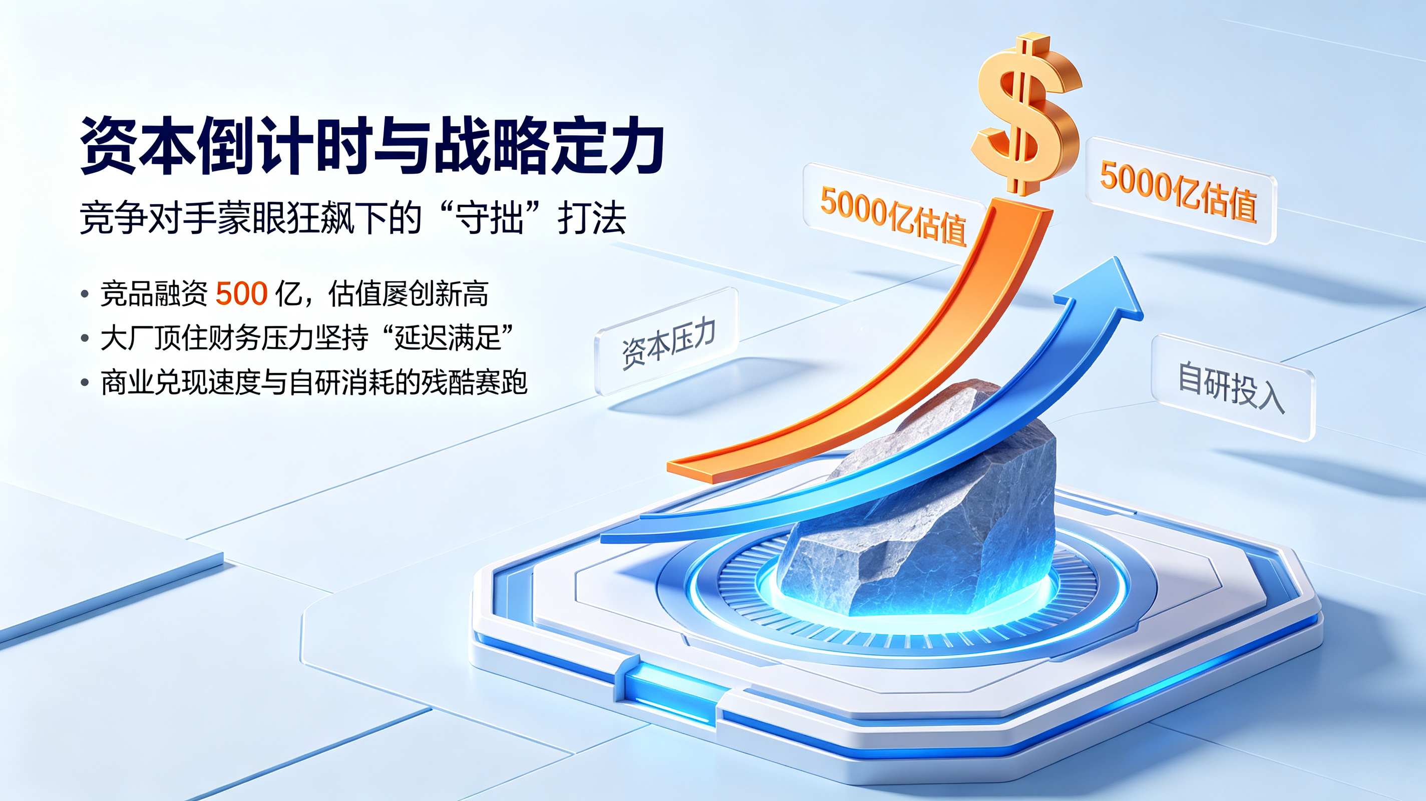 巨头蛰伏与竞品狂飙的两条曲线