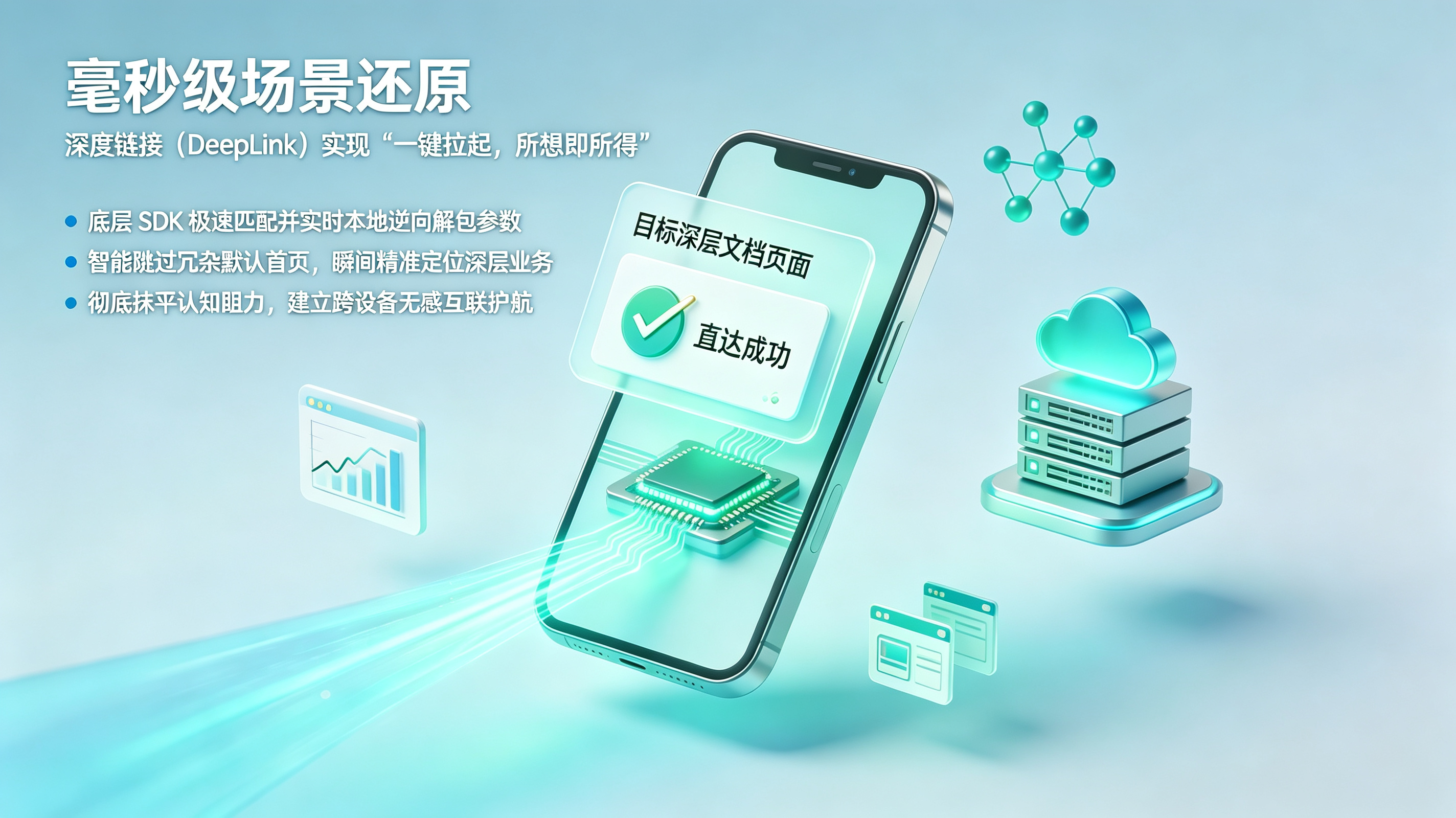 正文图 - 深度链接与云端参数的无损穿透