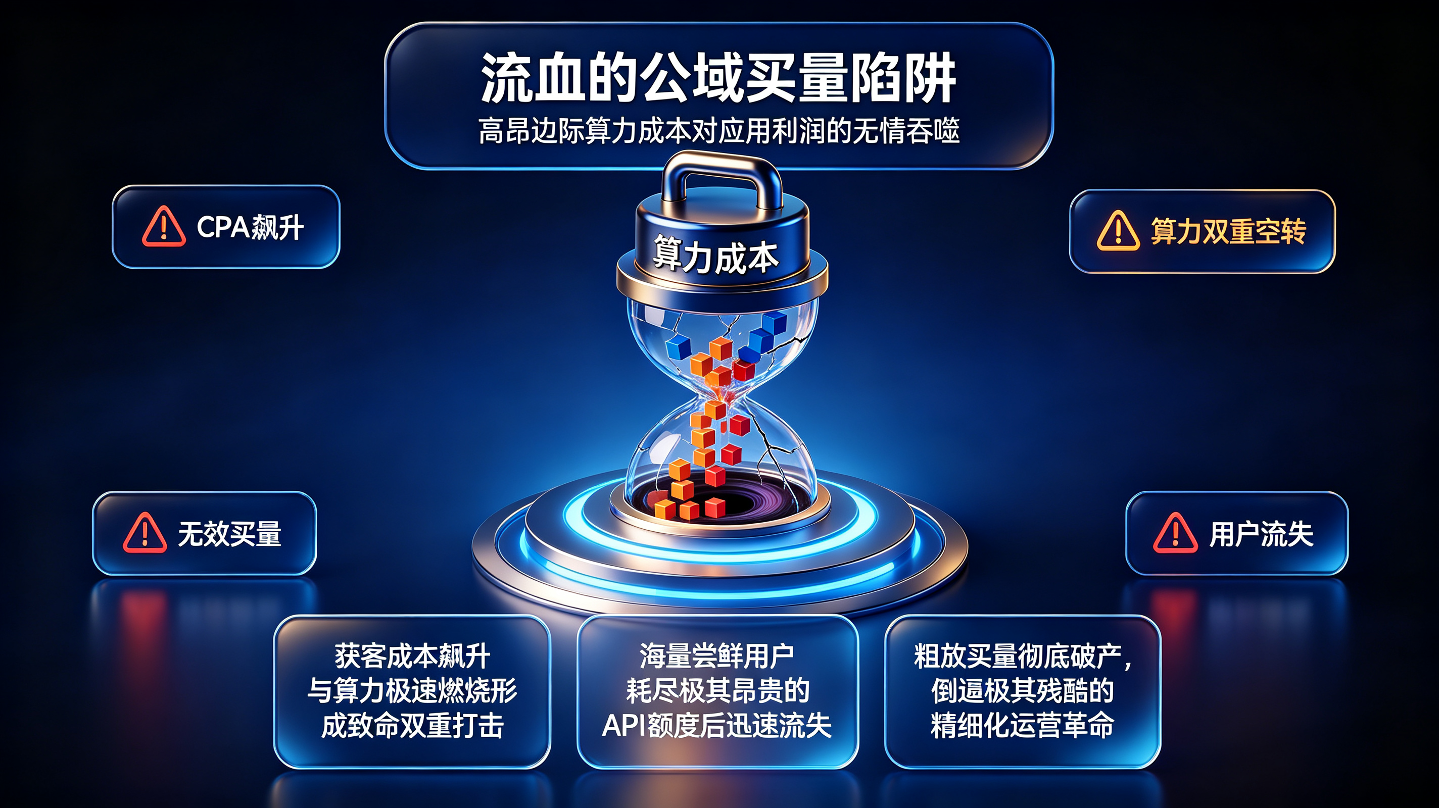 算力成本重压与公域买量模式失效