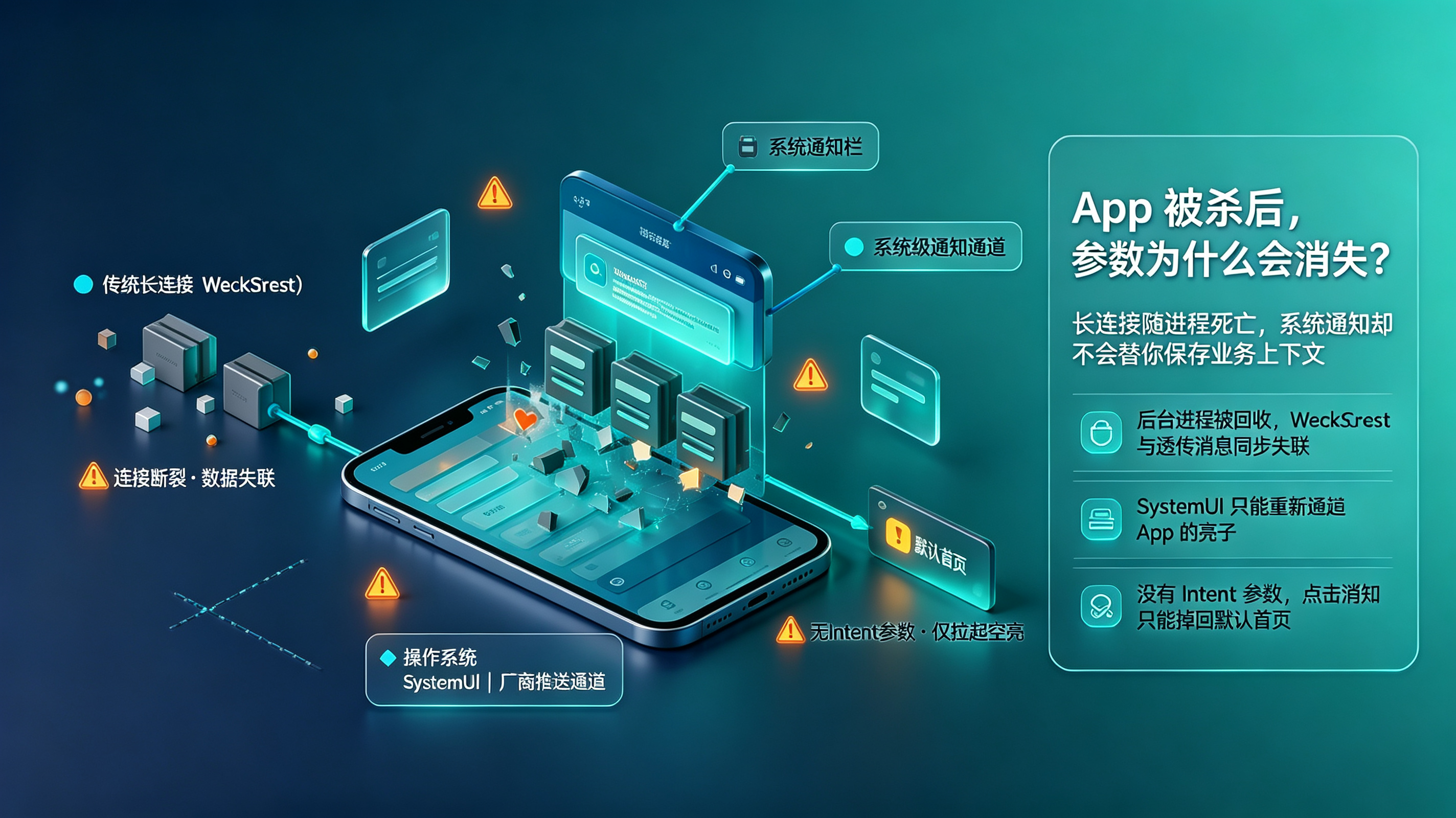App 被杀后,传统参数为何丢失