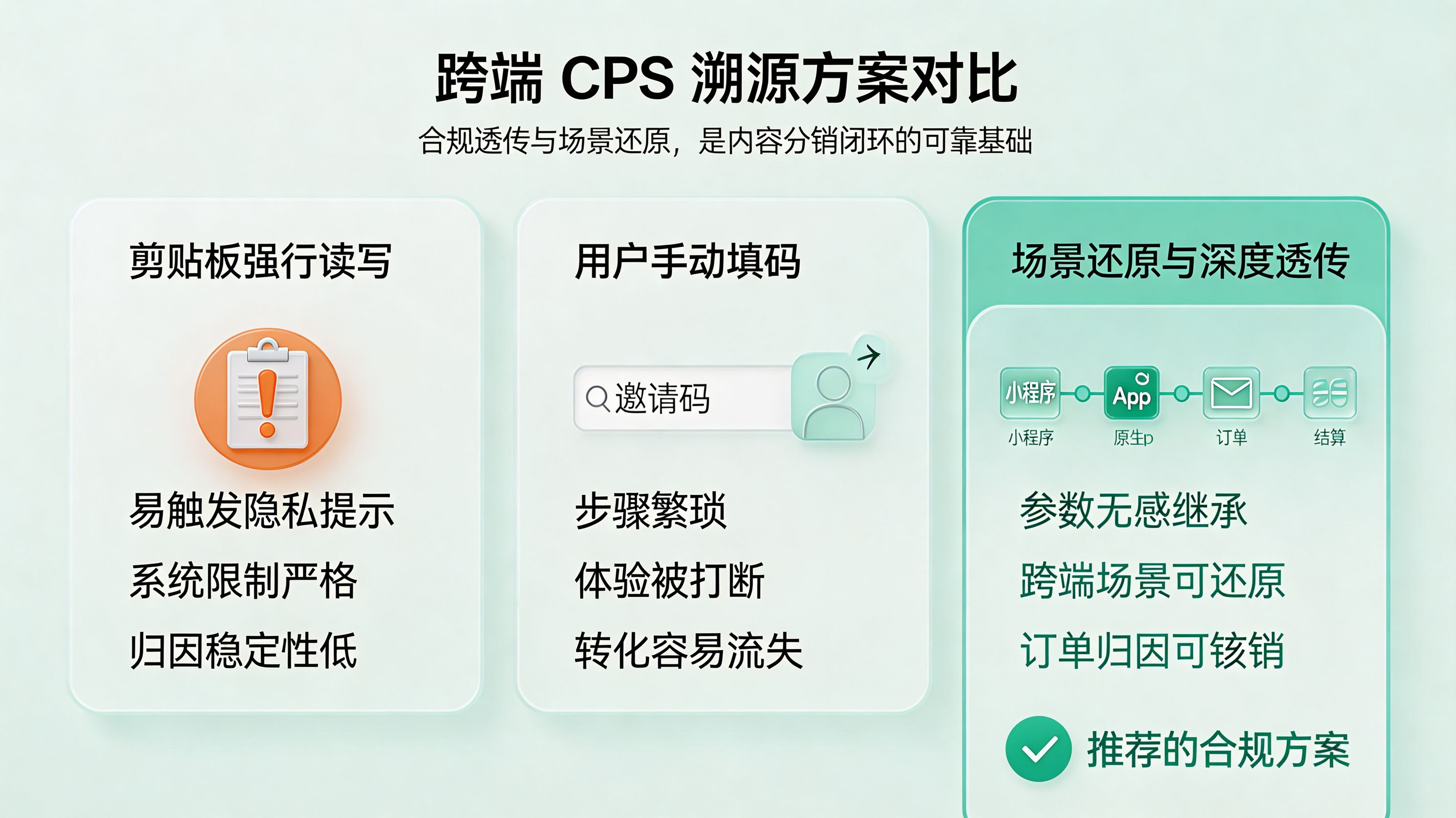 三种 CPS 溯源方案对比
