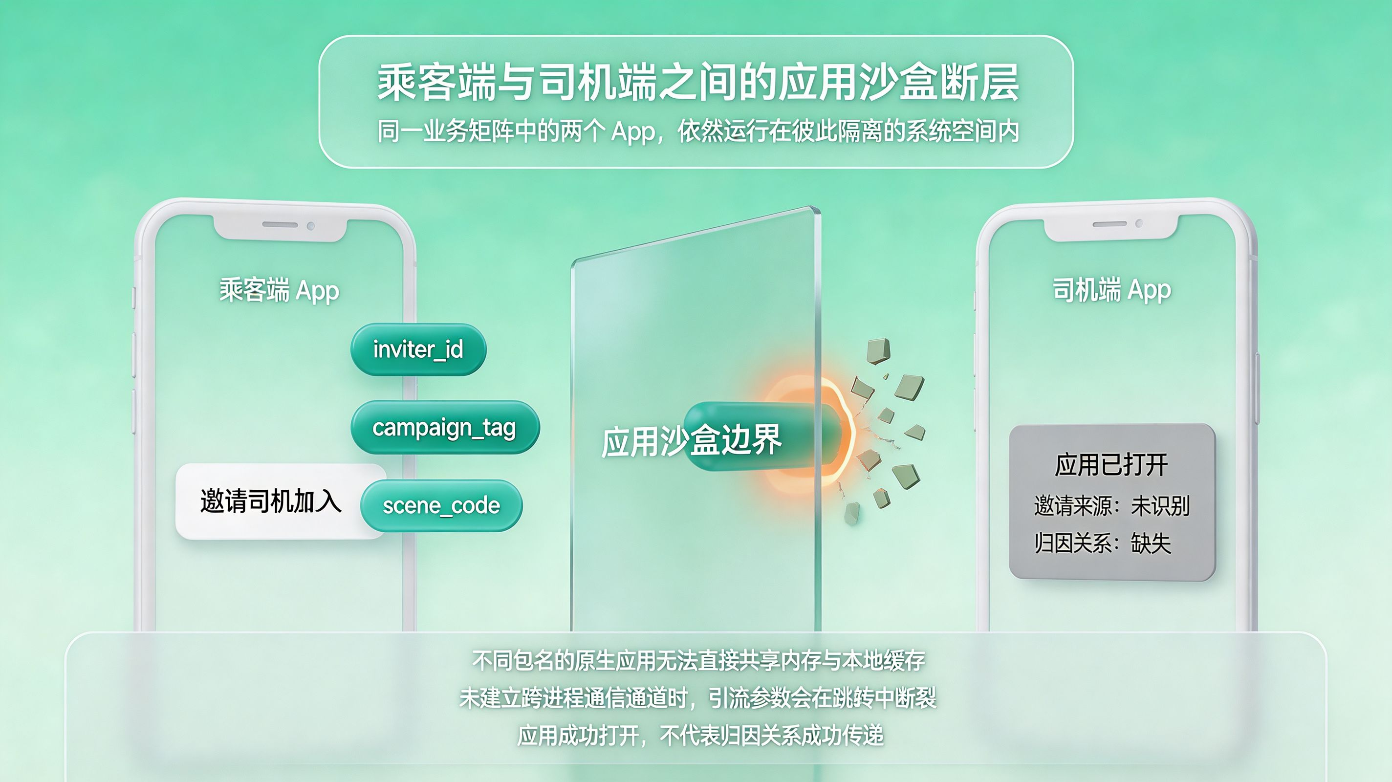 应用沙盒造成的参数断层