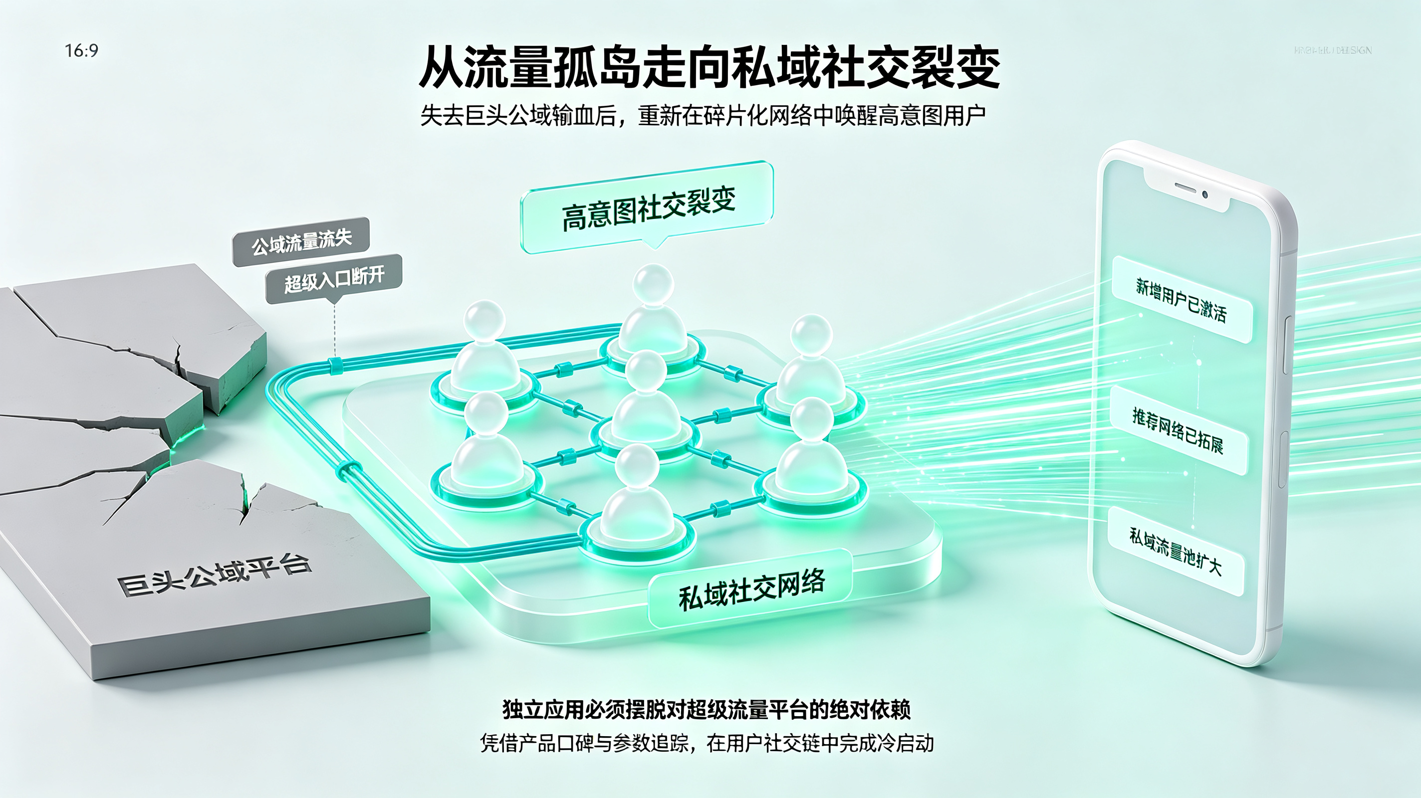 流量孤岛与私域社交裂变