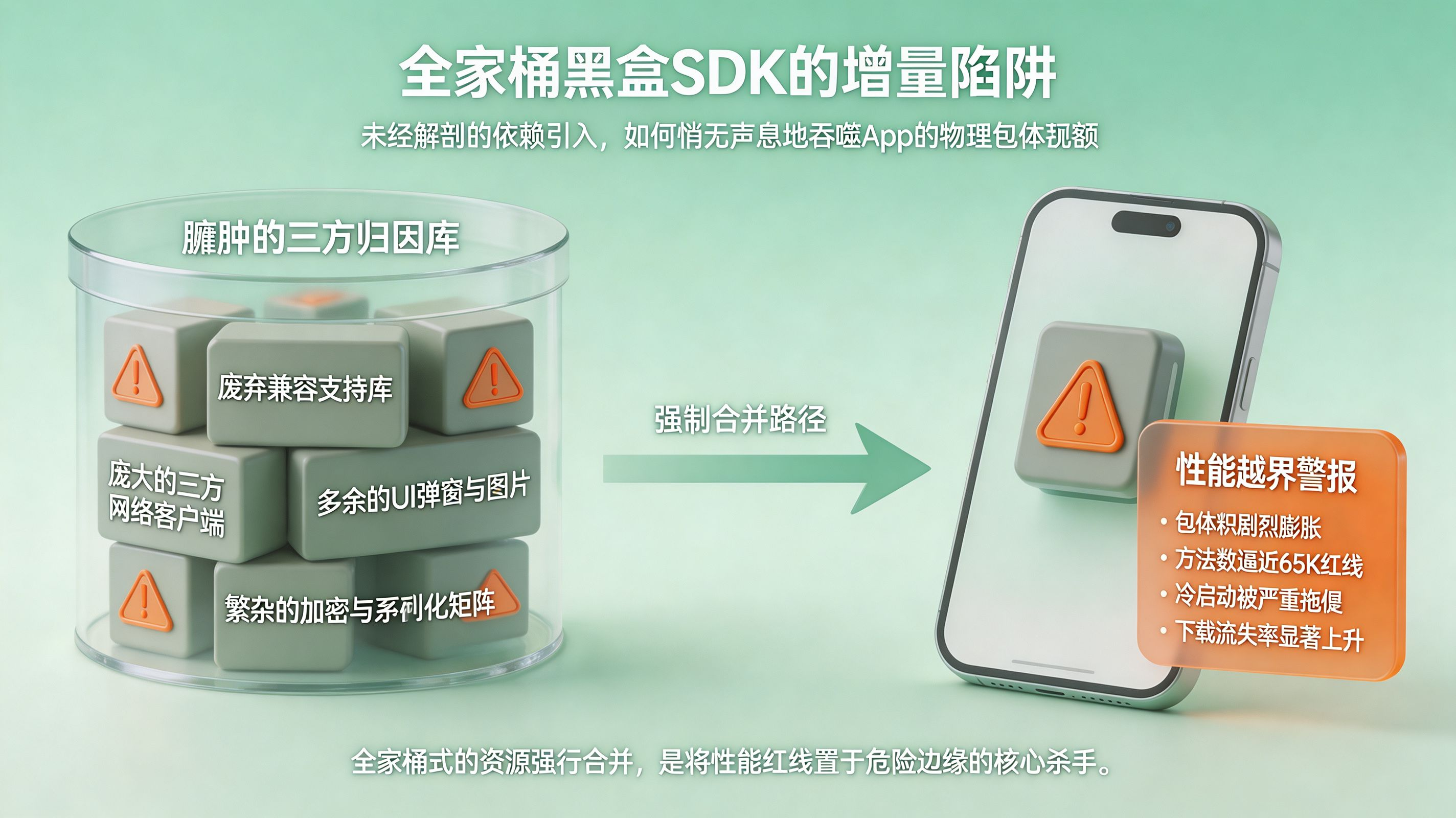 黑盒 SDK 的包体积陷阱