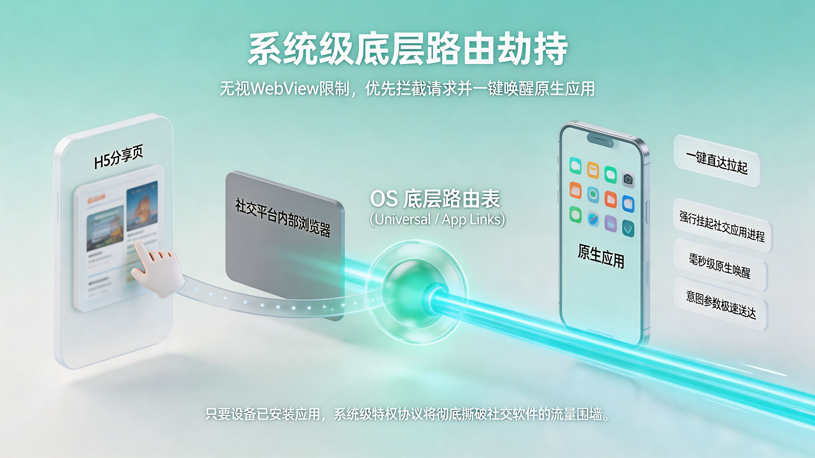 突破围墙的系统级路由劫持