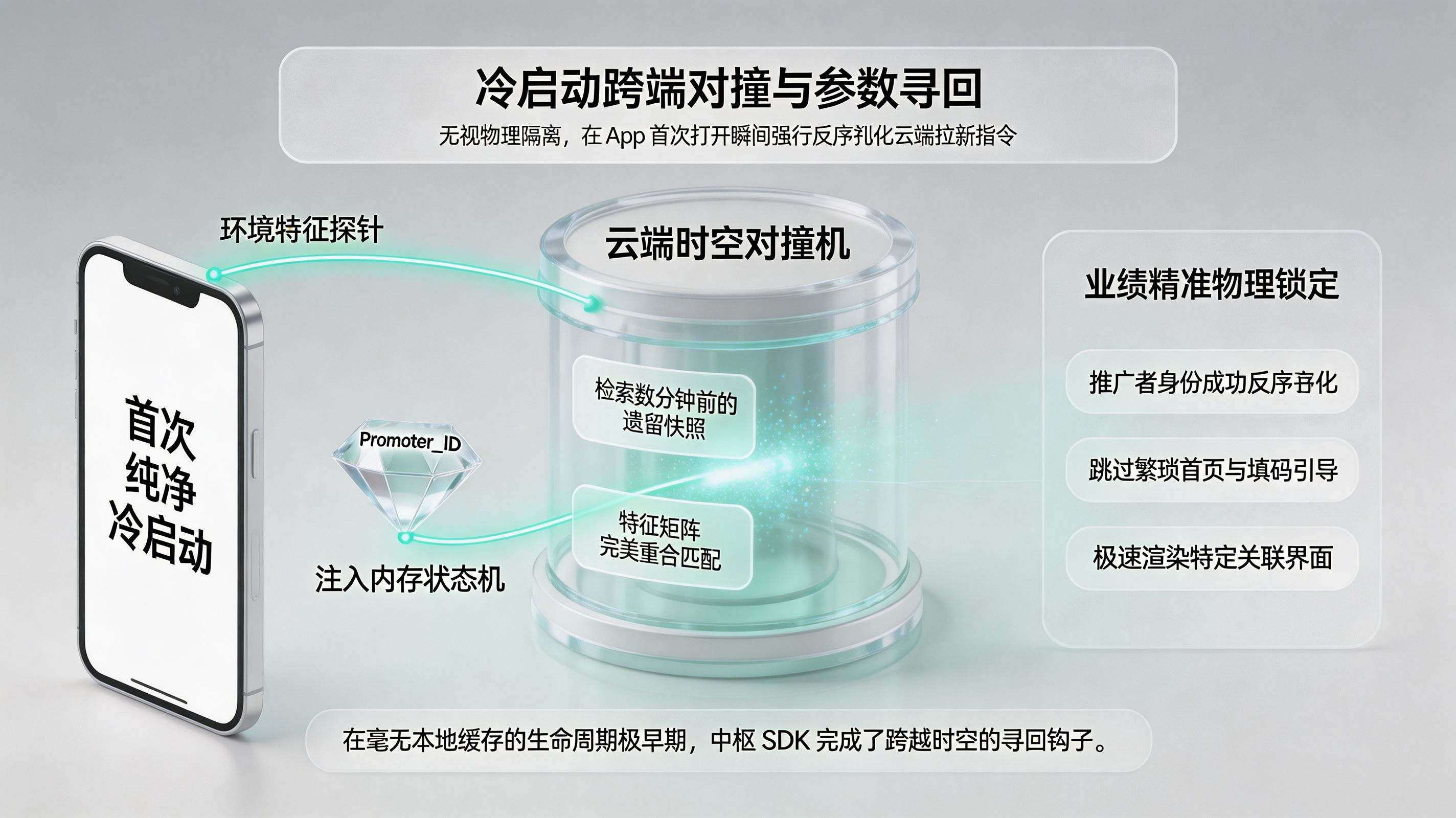 跨越黑洞的冷启动参数对撞寻回