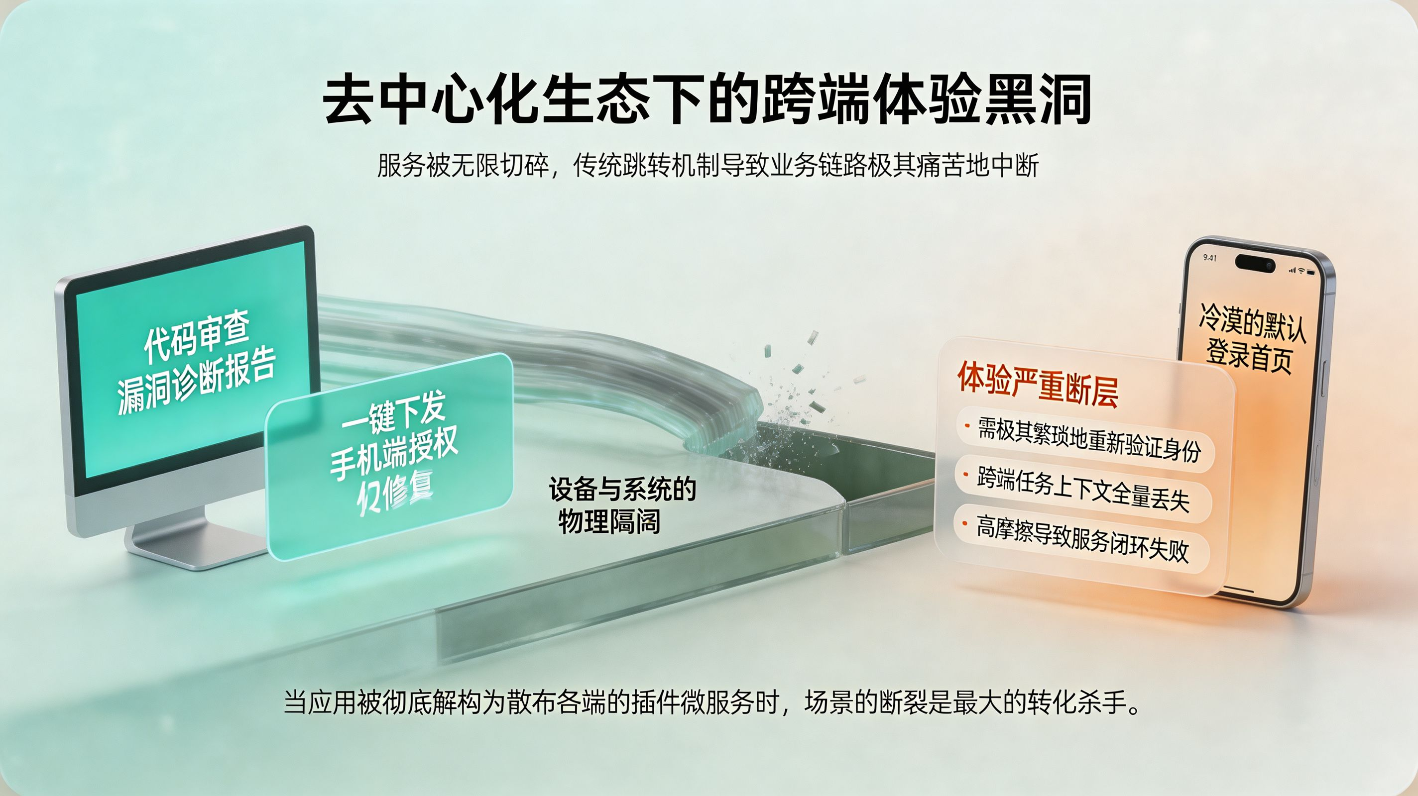 跨设备服务流转的体验黑洞