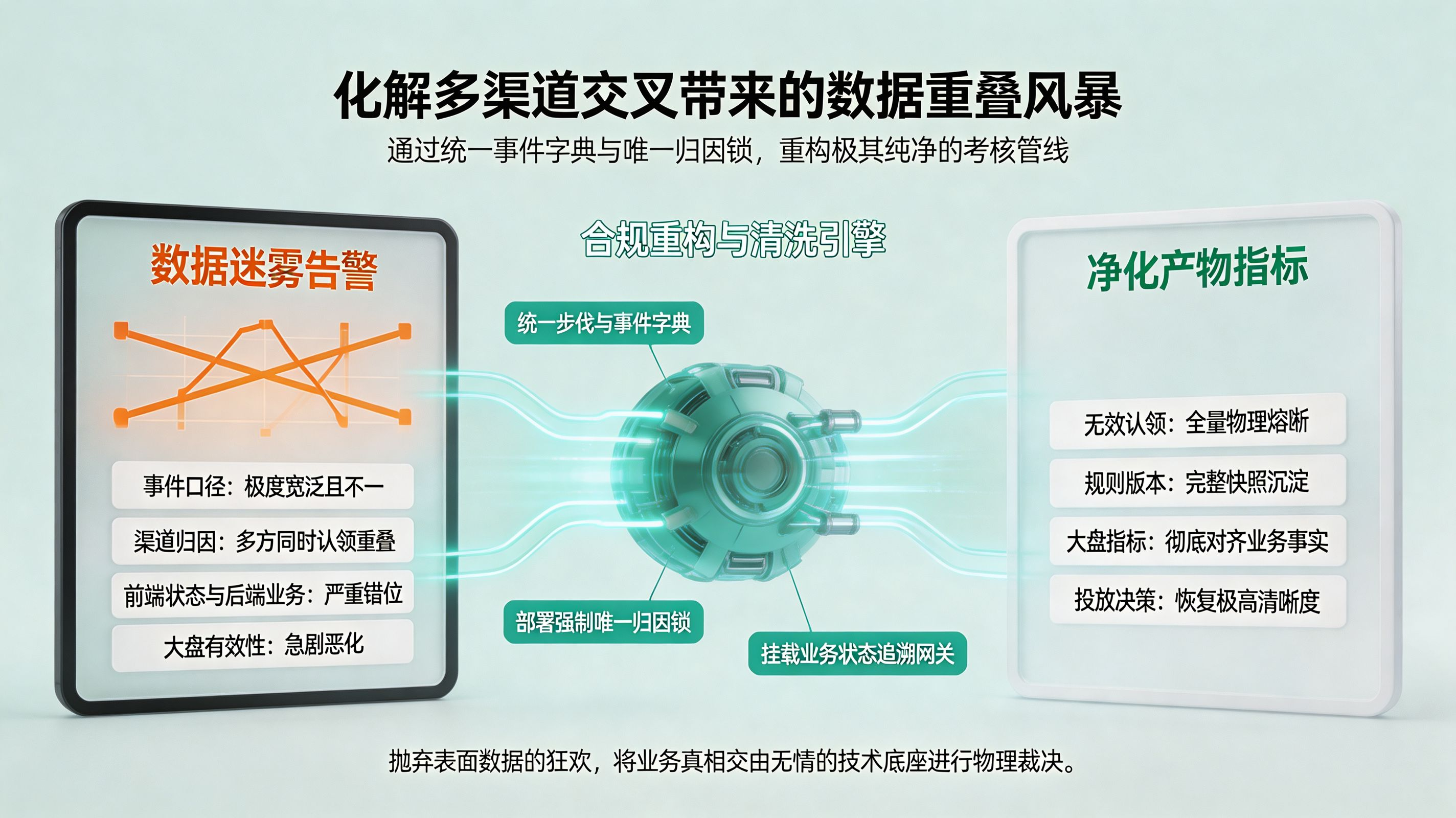 多渠道交叉引发的烂账修复