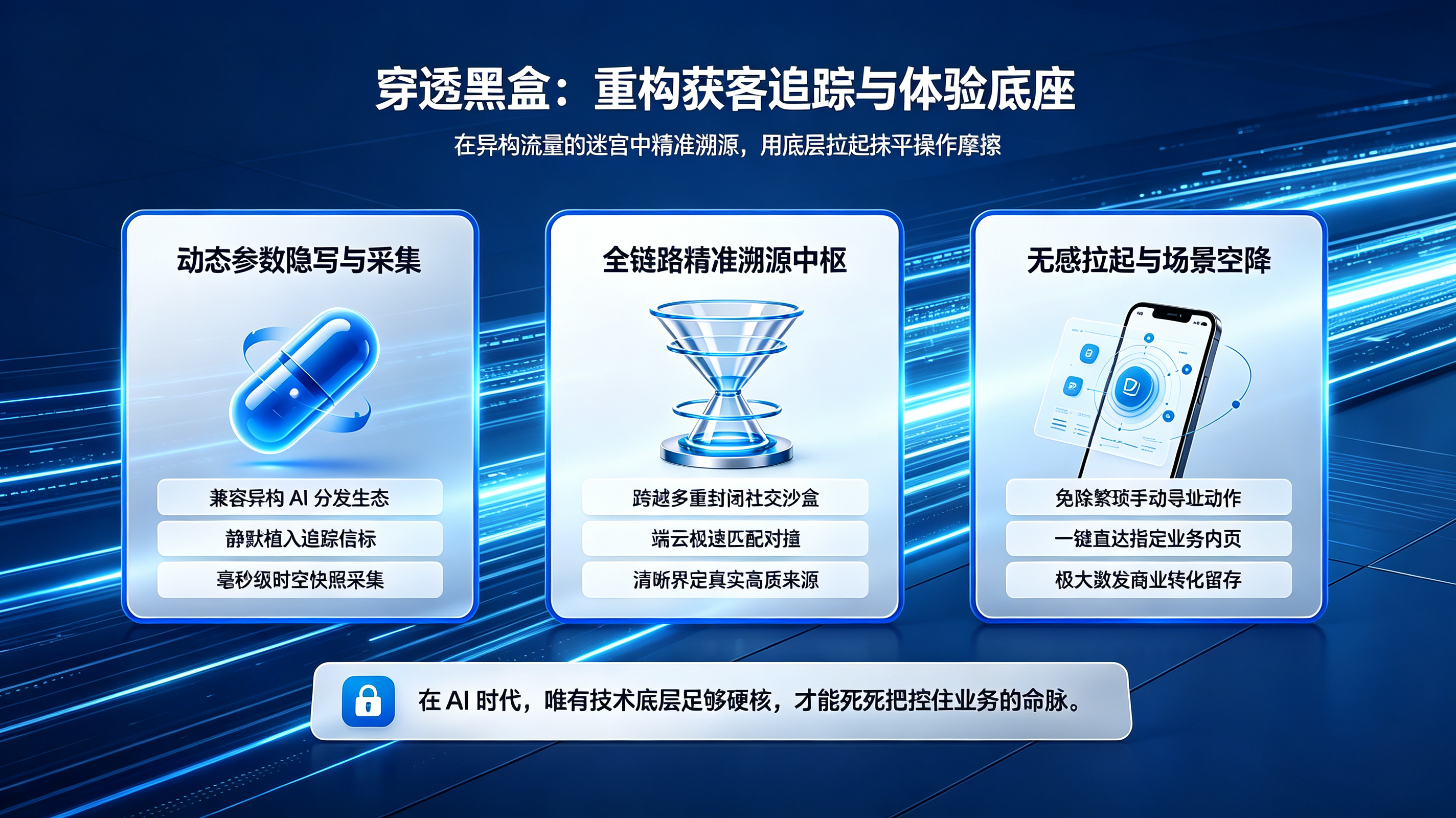 全渠道统计与深度链接还原体系