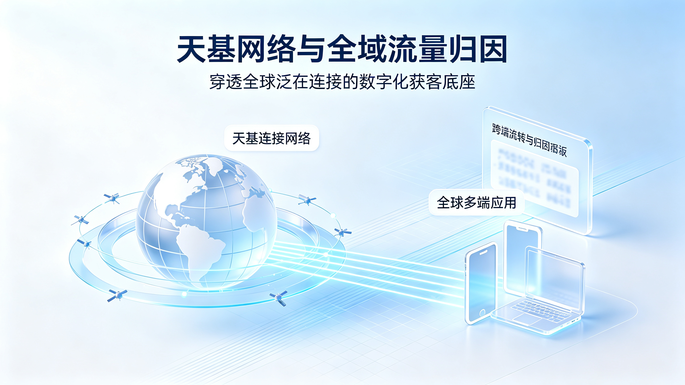 天基通信网络与全球流量归因全景