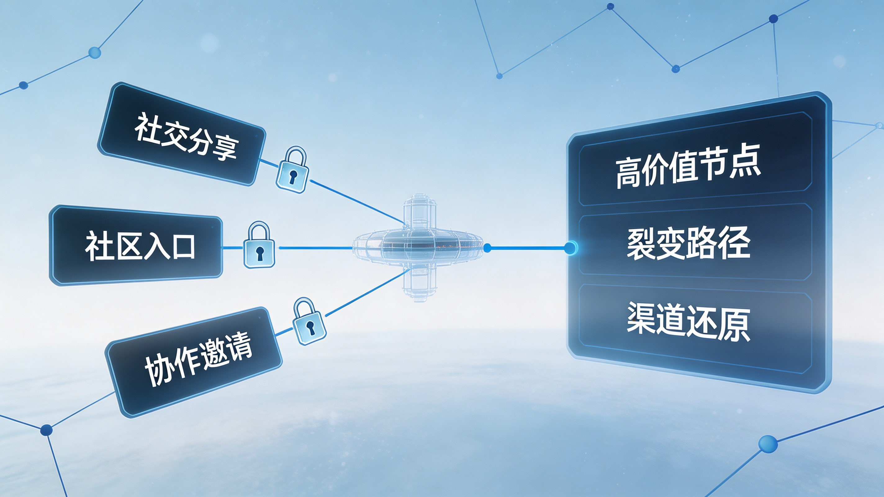 全渠道统计与裂变节点识别